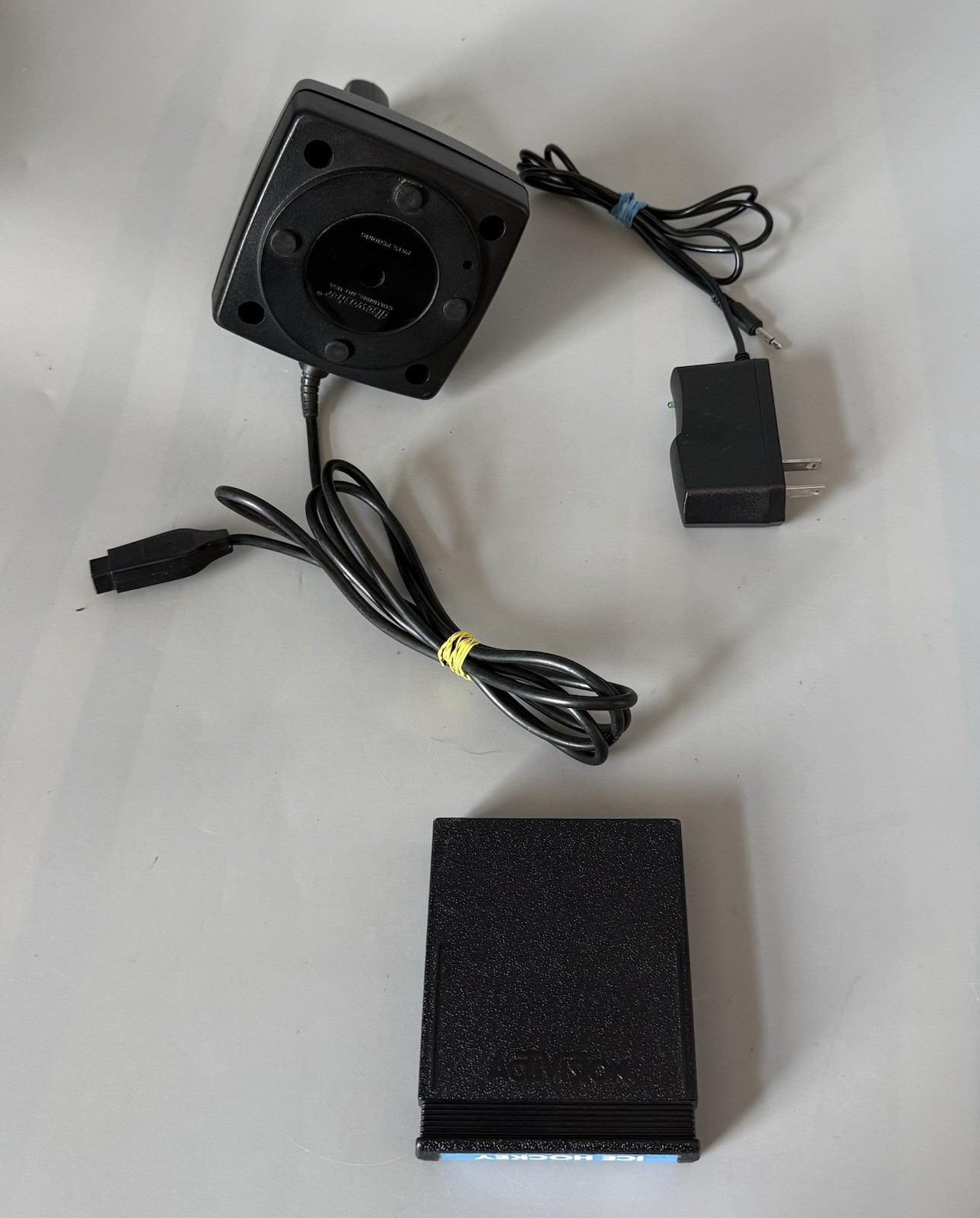 Atari 2600 4-Switch Woodgrain Console — Tested/Working w/ Accessories — See Desc