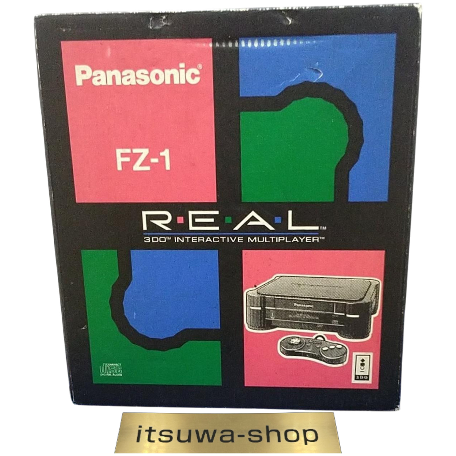 Panasonic 3DO REAL FZ-1 Console System NTSC-J controller Working w/BOX