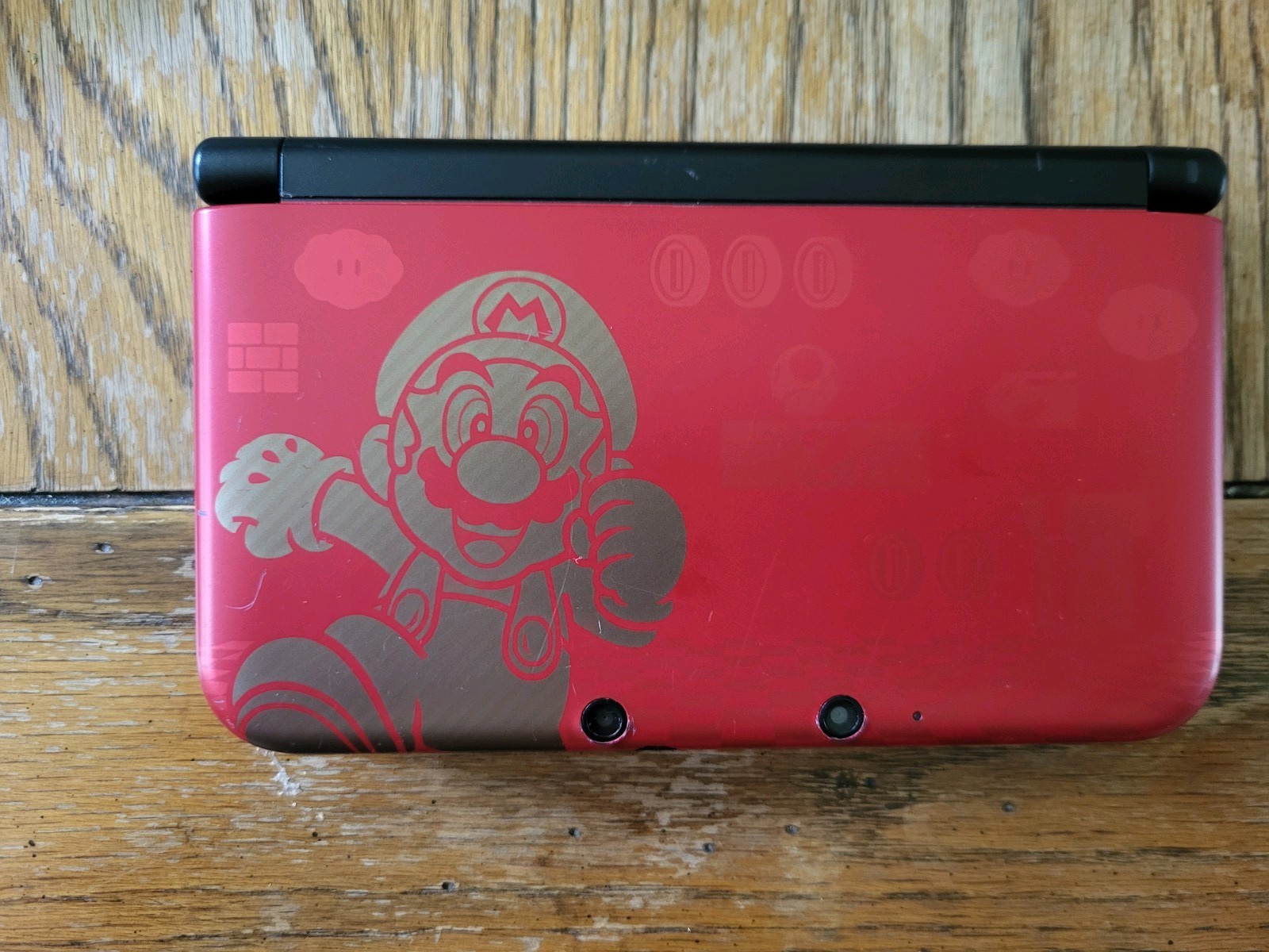 Nintendo 3DS XL Mario Edition Red/Black Handheld Console NTSC-U/C (US/CA)