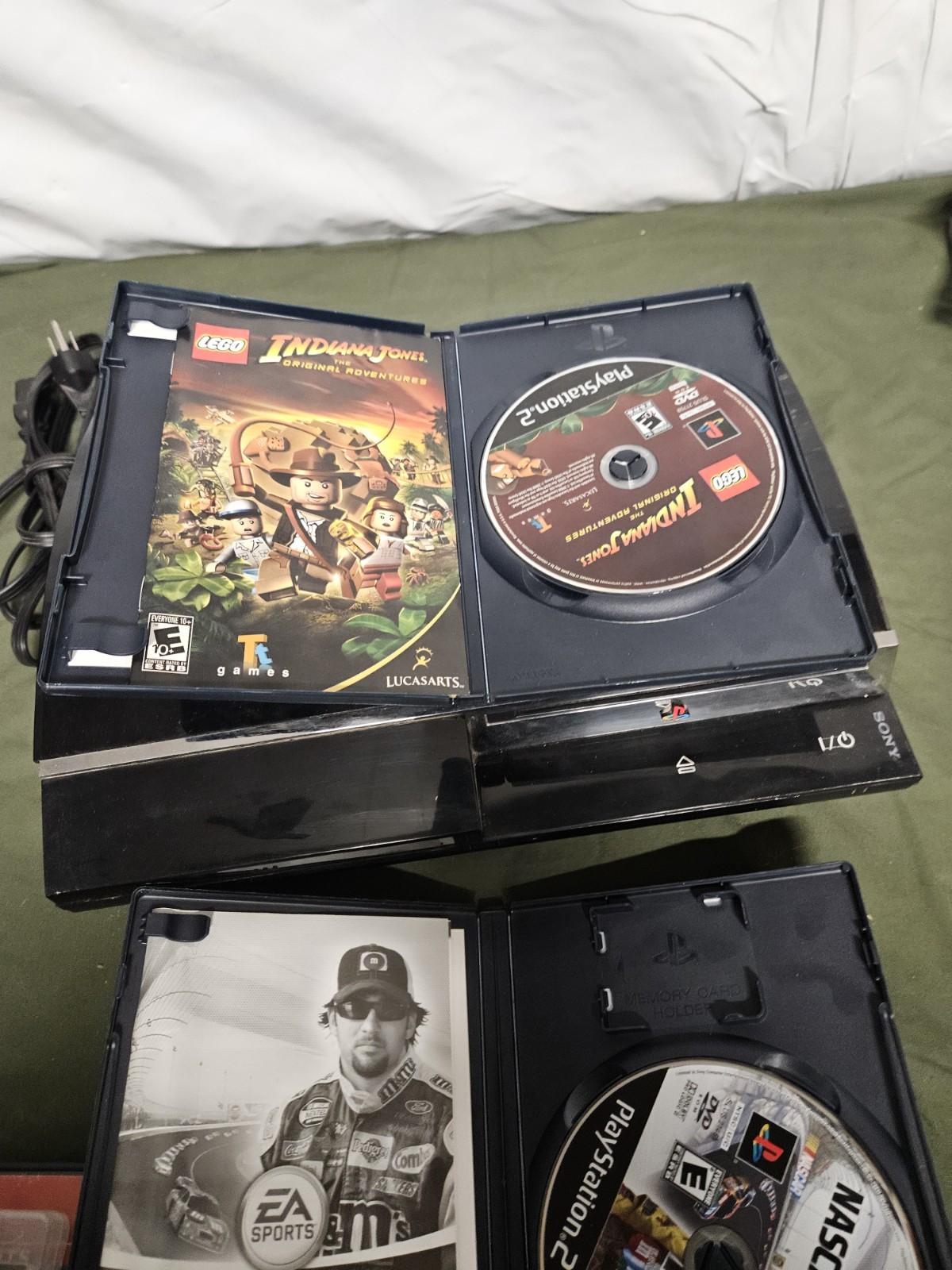 PS3 Fat CECHE01 Backwards Compatible Console, Remote and 9 Games – CIB – TESTED