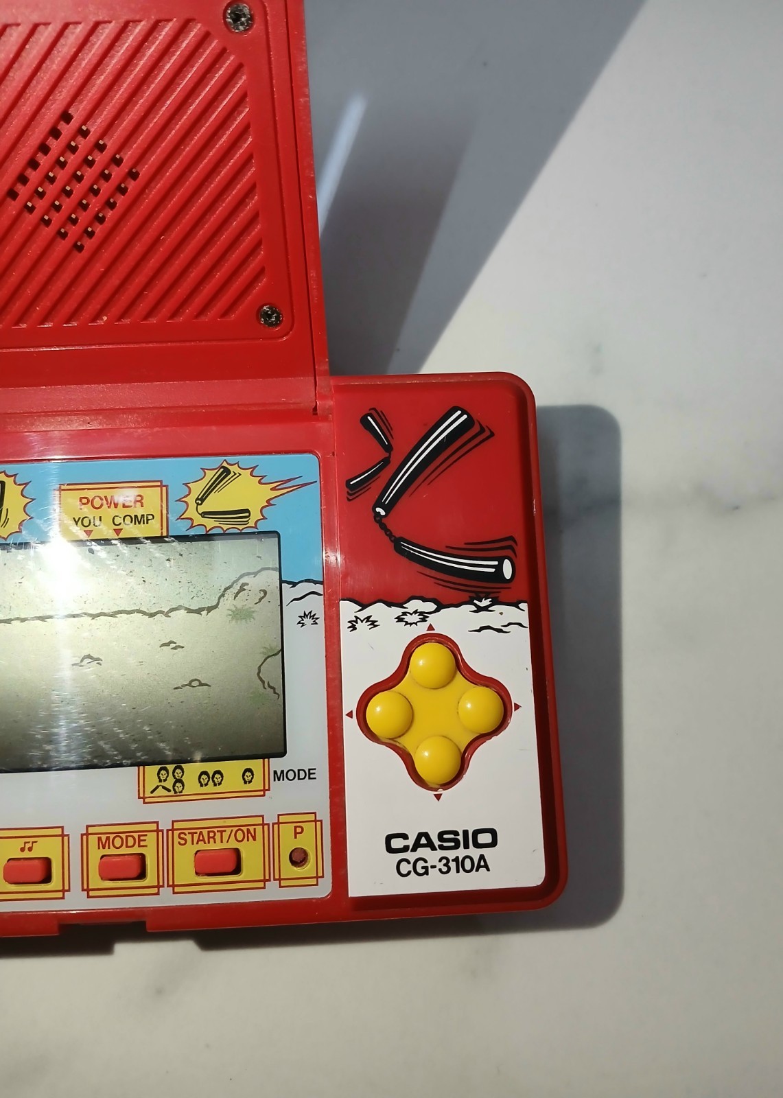 Casio Kung Fu Fight CG-310A Handheld System Game
