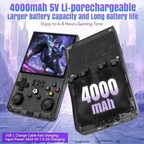 Retro Handheld Game Console 4.0 IPS 720×720 128GB 22000 Classic Games Linux