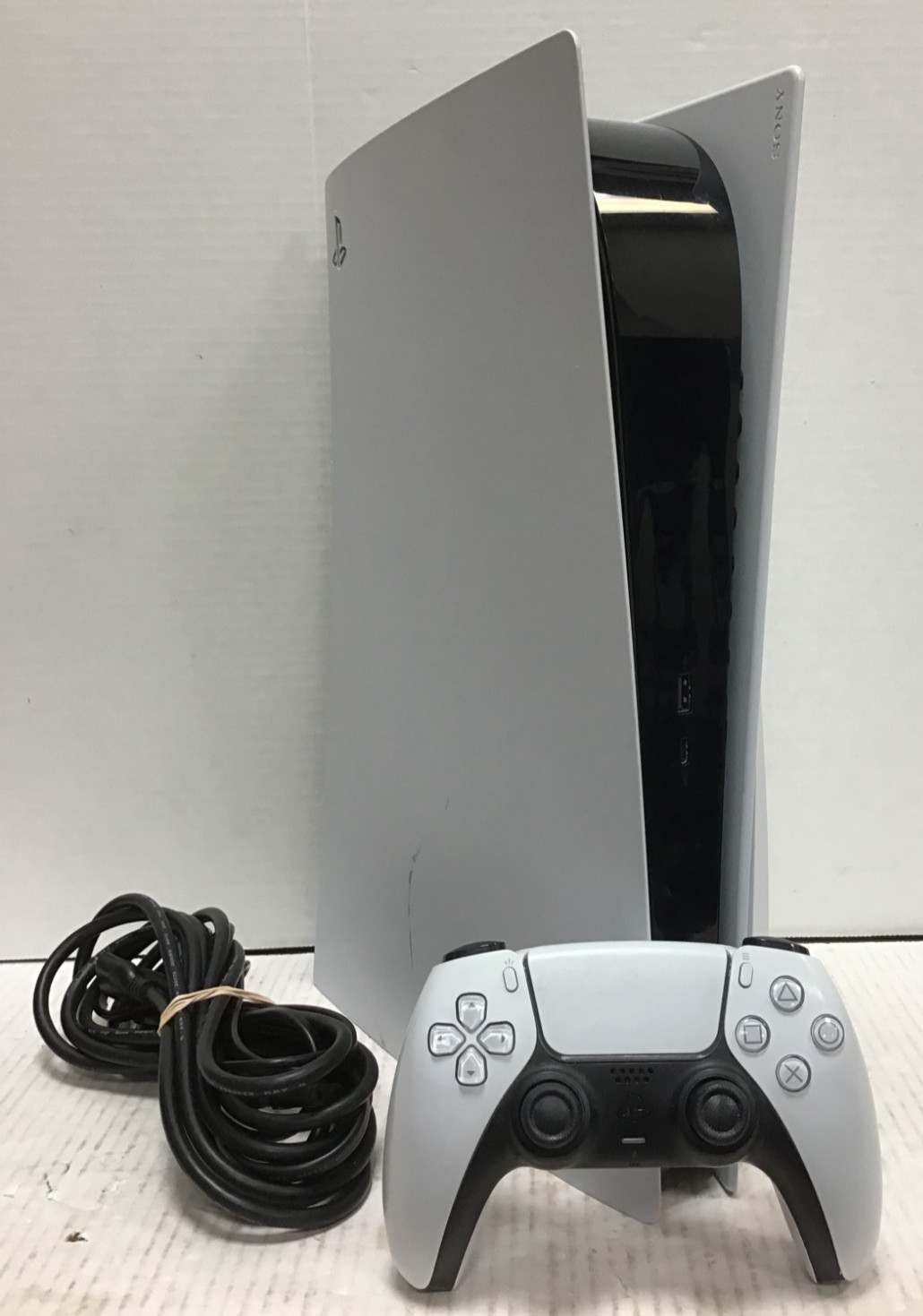 (MA3) Sony PlayStation 5 Disc PS5 825GB White Console Gaming System CFI-1215A