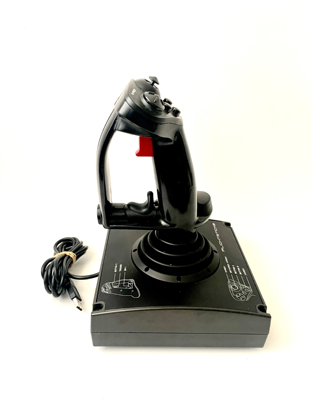 HORI Flight Stick 2 USB Joystick Controller Set for PS2 PlayStation Japan