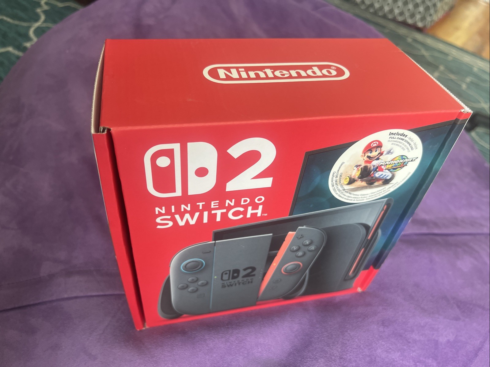 Nintendo Switch 2 Console + Mario Kart World Bundle brand new