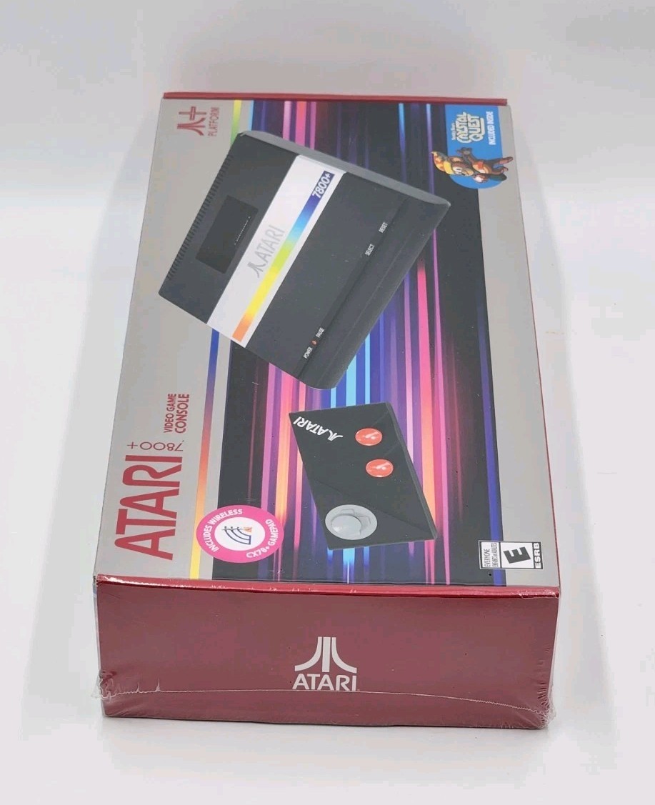 2024 Atari 7800 Plus Official HDMI Console & Wireless Controller 7800+ Sealed