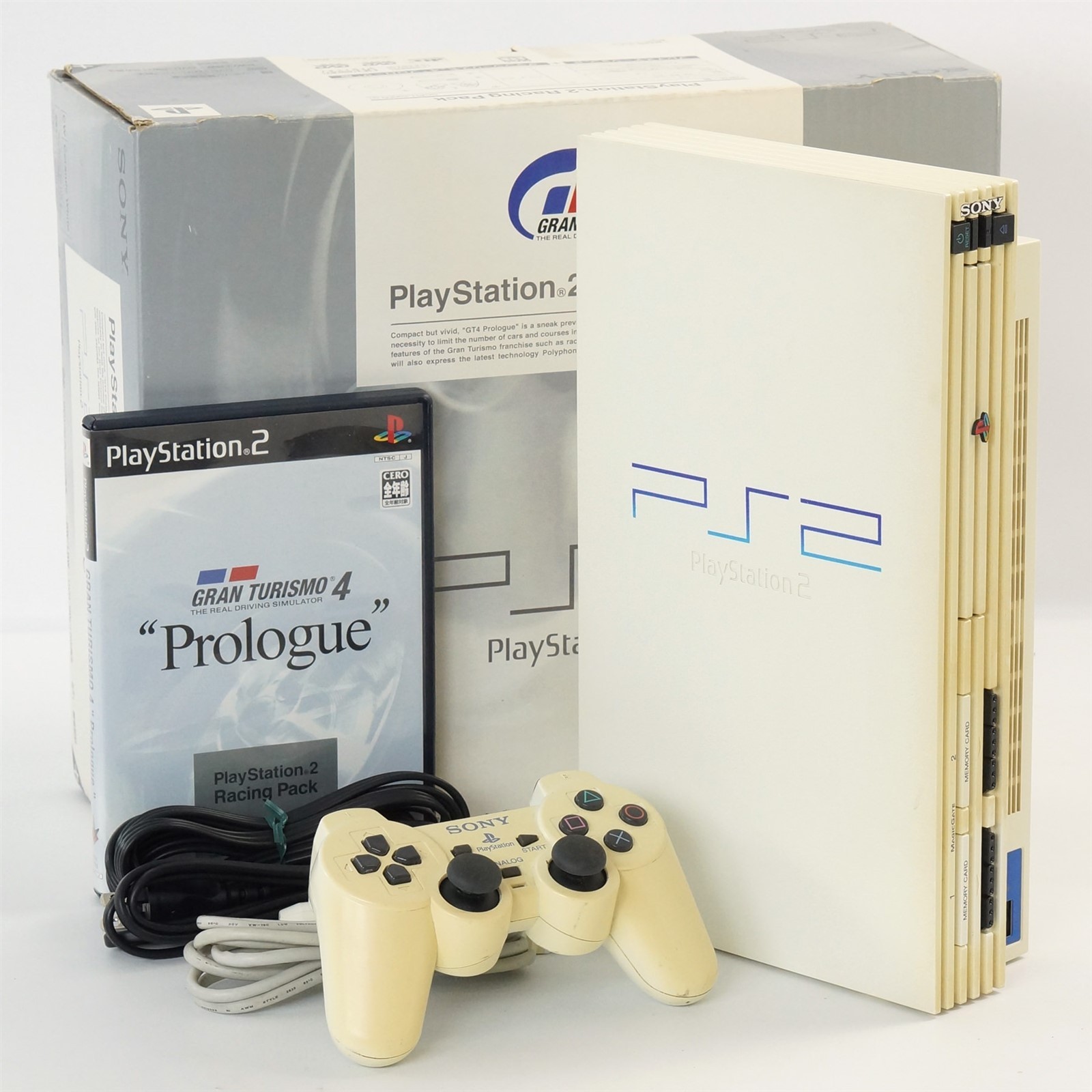PS2 RACING Console SCPH-55000GT Only for NTSC-J Playstation 2 Tested System 6012
