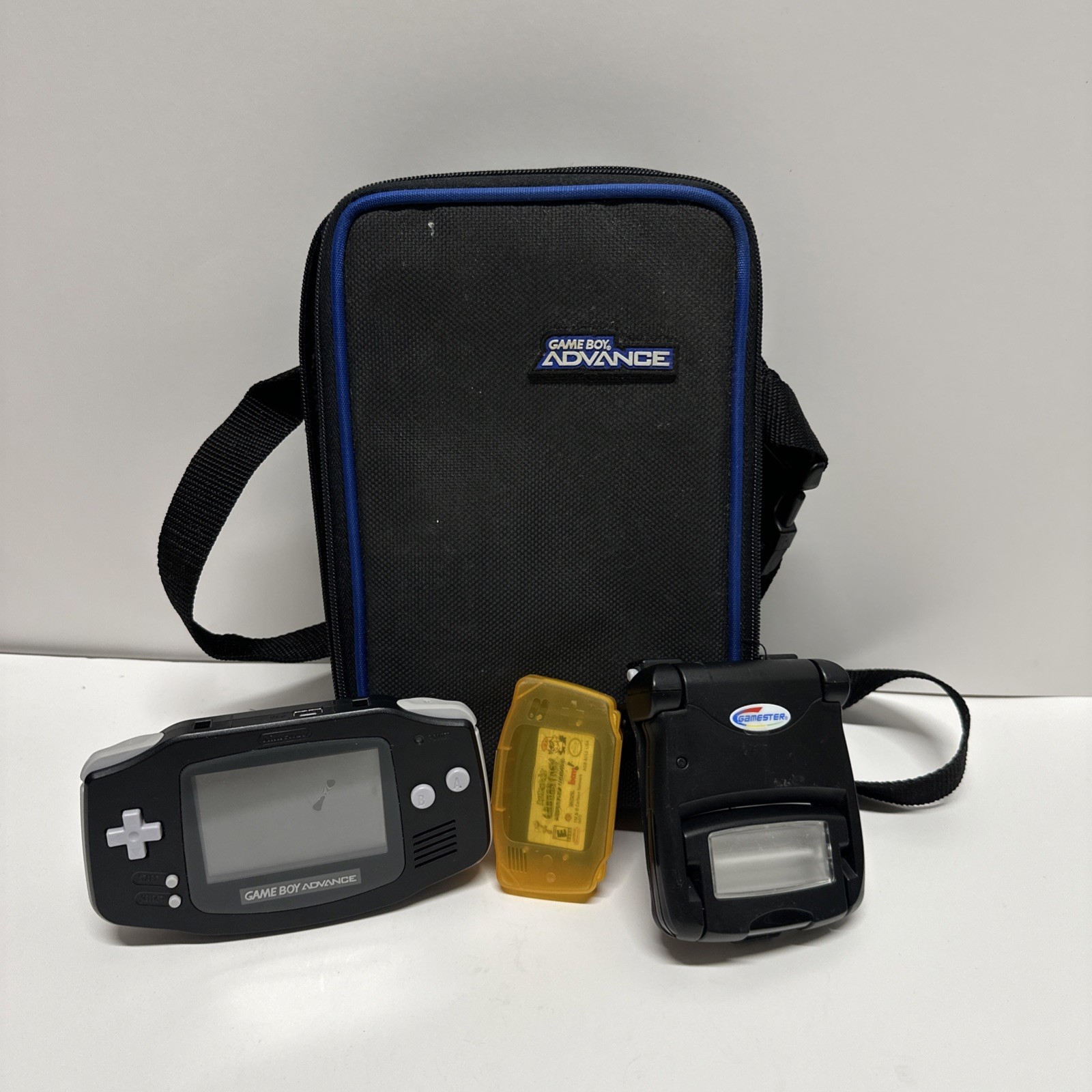 Nintendo Game Boy Advance – Black – Good Condition With Case & Dexter Lab Game