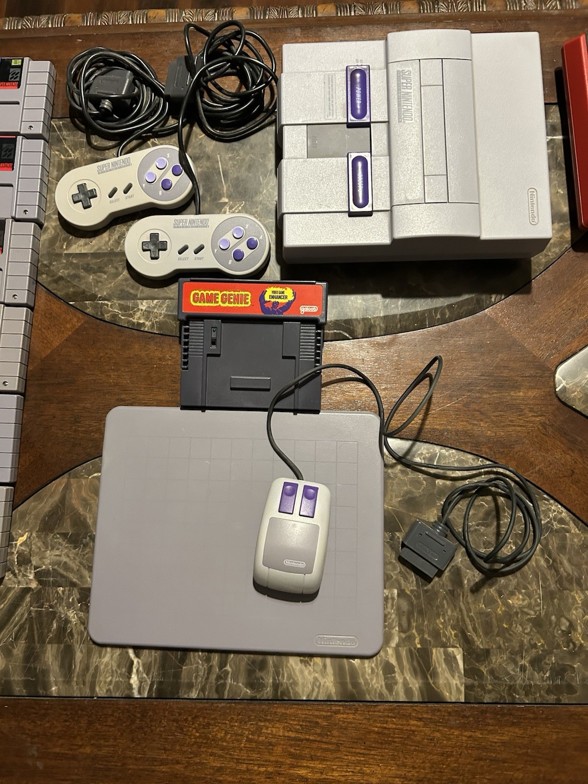 Super Nintendo SNES With 18 Games