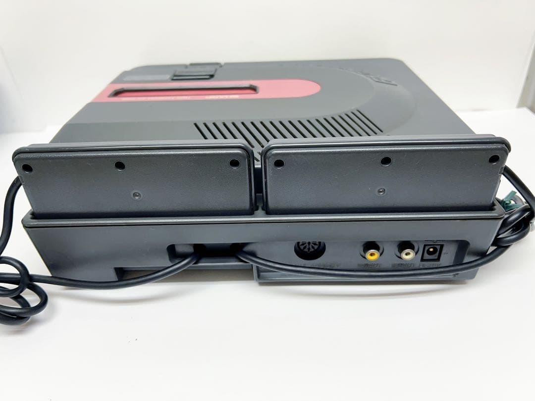 Sharp Twin Famicom console Set Black AN-500B Operation not confirmed Japan USED