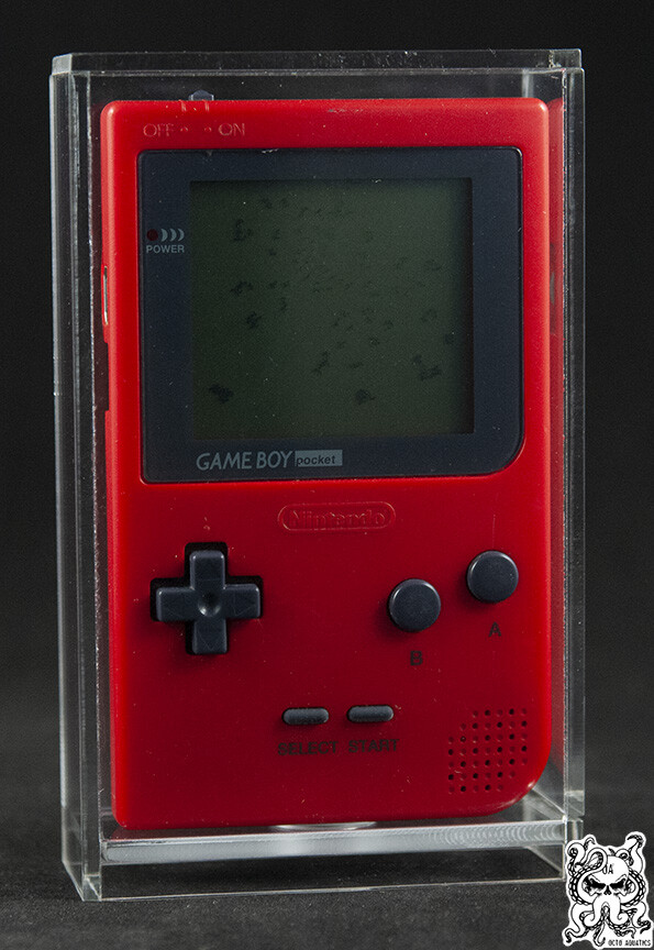 Handheld Video Game Acrylic Display Case Box Nintendo Game Boy Pocket