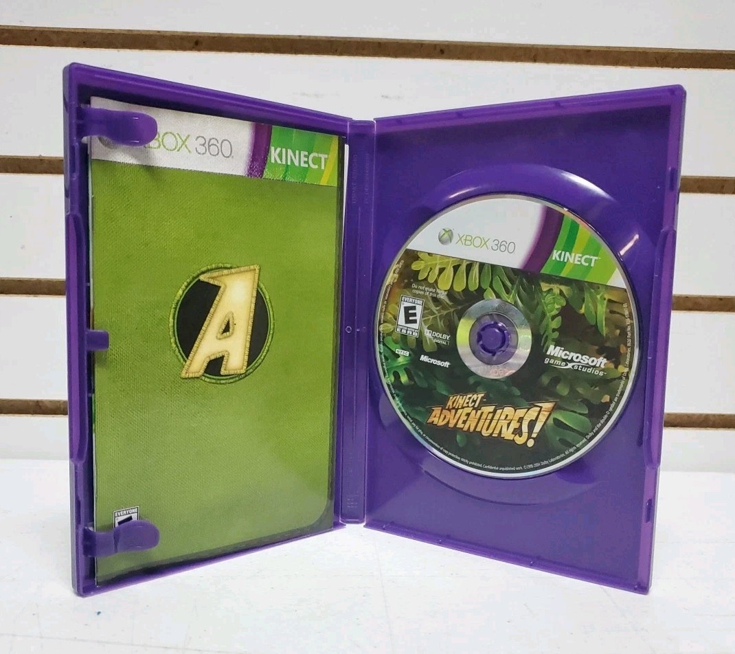 Xbox 360 Kinect Sensor Bar Bundle w/Games – Tested & Works – Lot #6 *READ*