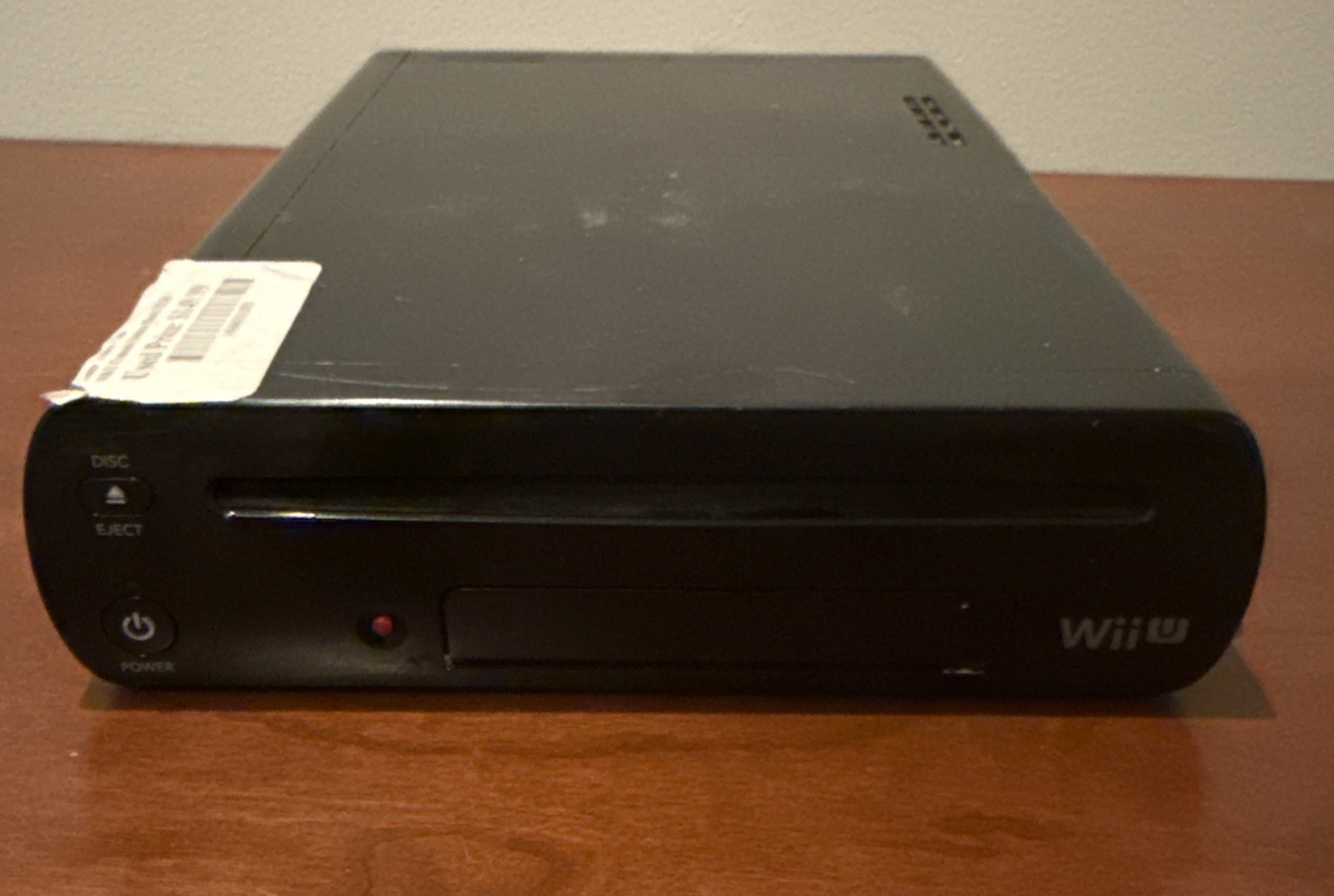 Nintendo Wii U WUP-101(02) Home Console Black 32 GB For Parts