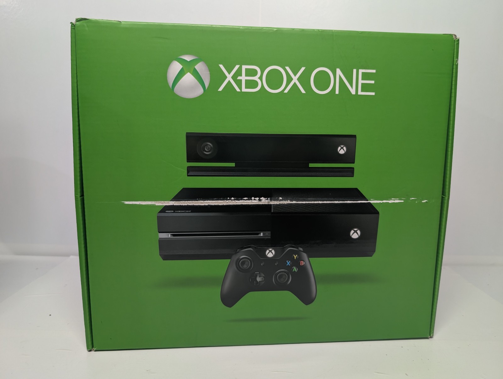 Microsoft XBOX ONE 1540 Console With 4 Games Power Cord Kinect Sensor