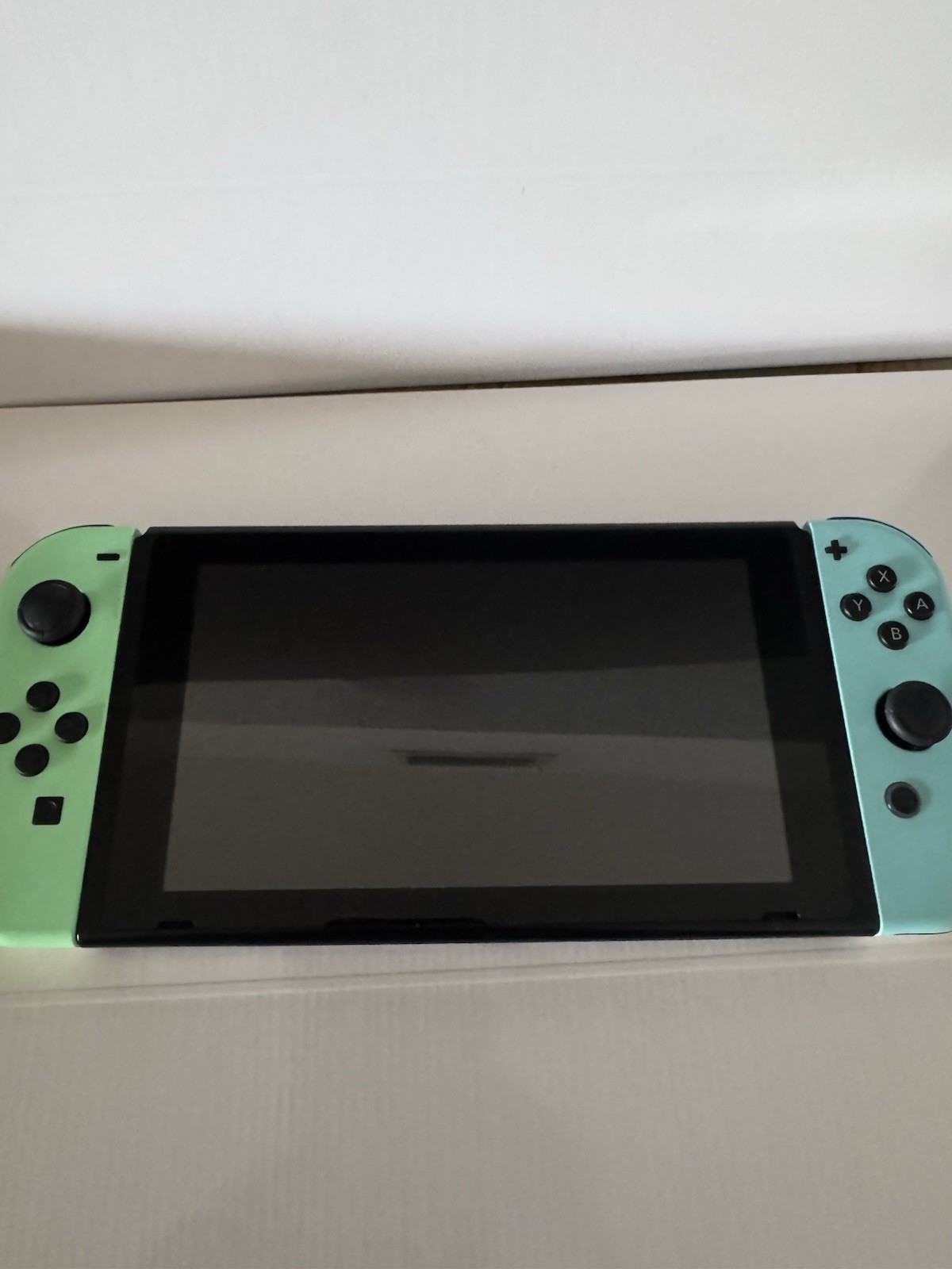 Nintendo Switch v2 Video Game Console Only HAC-001(-01) Animal Crossing Edition