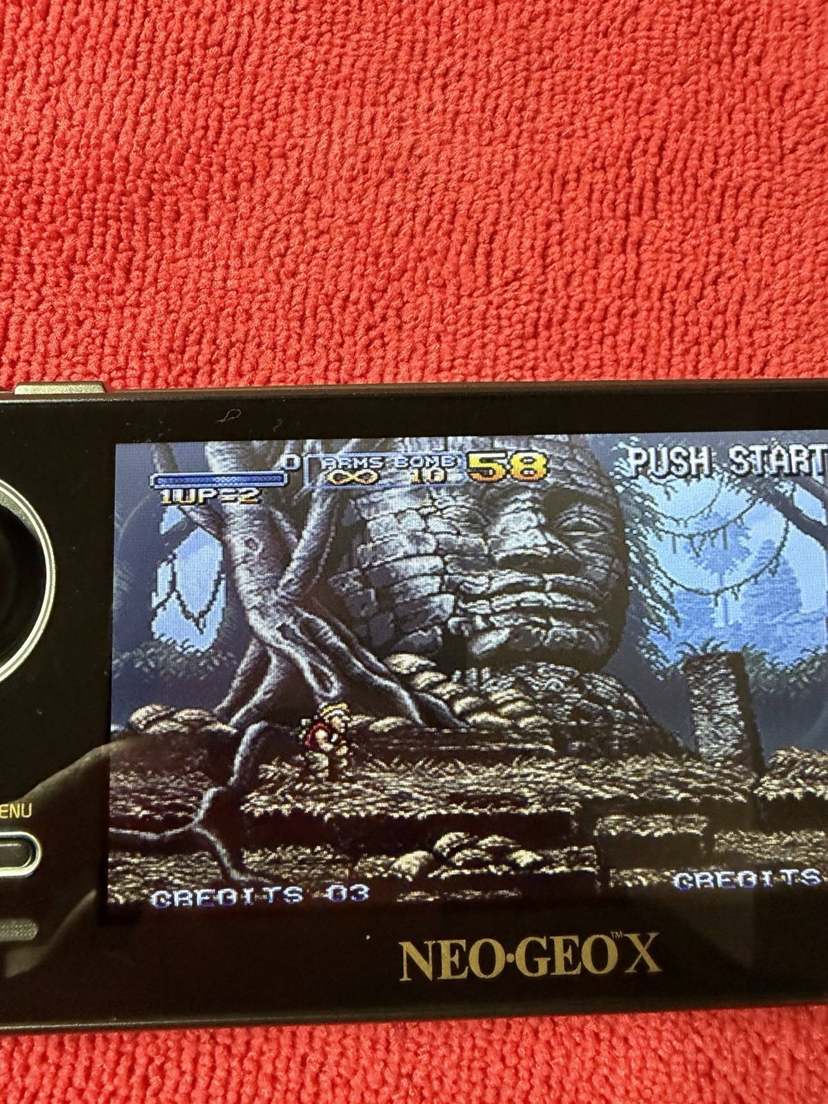 SNK NeoGeo x Handheld Console with Ninja Masters CIB Tested Retro Video Games