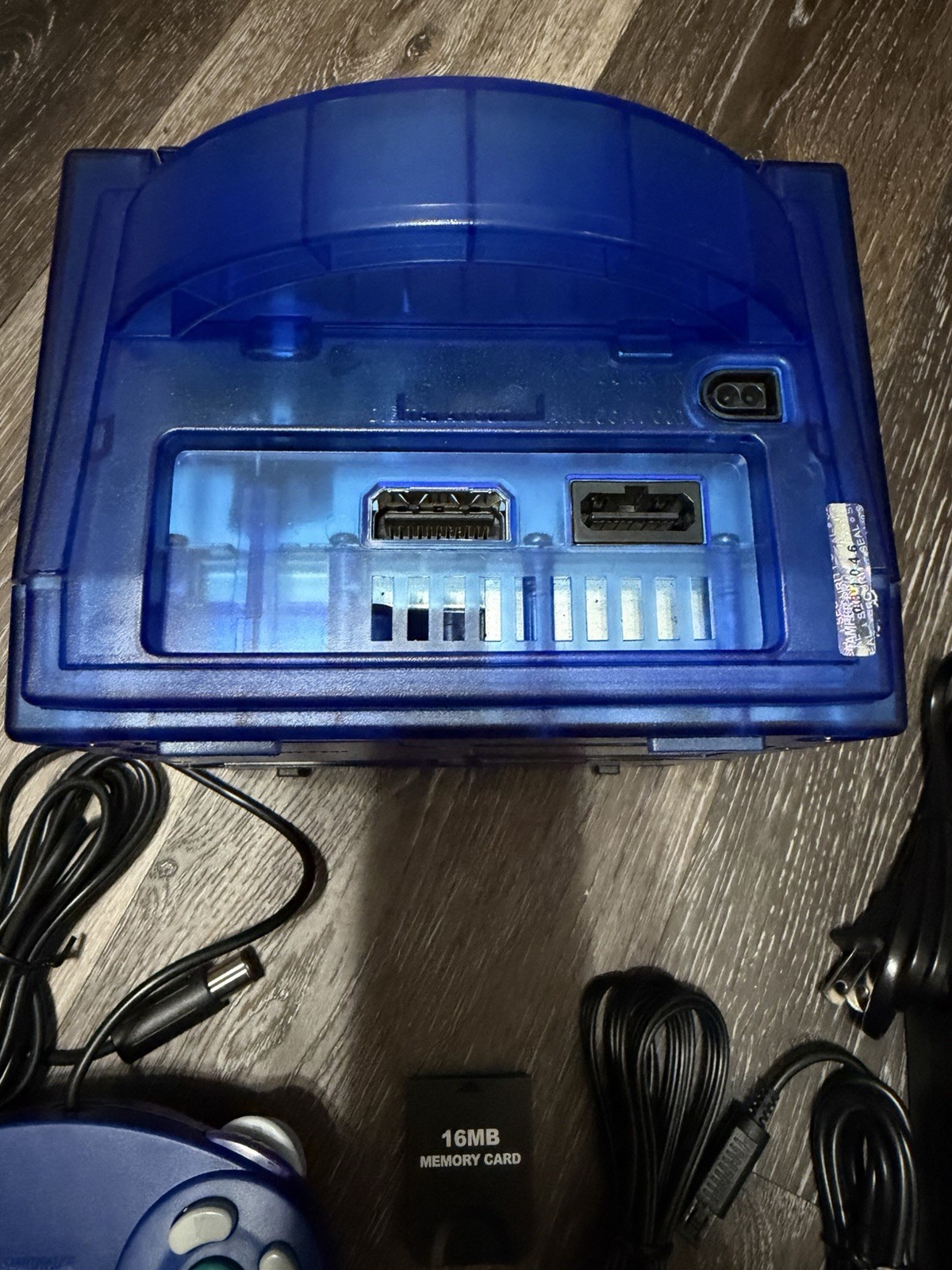 🔥 Nintendo GameCube – Translucent Navy Blue, Recapped, Bundle ‼️