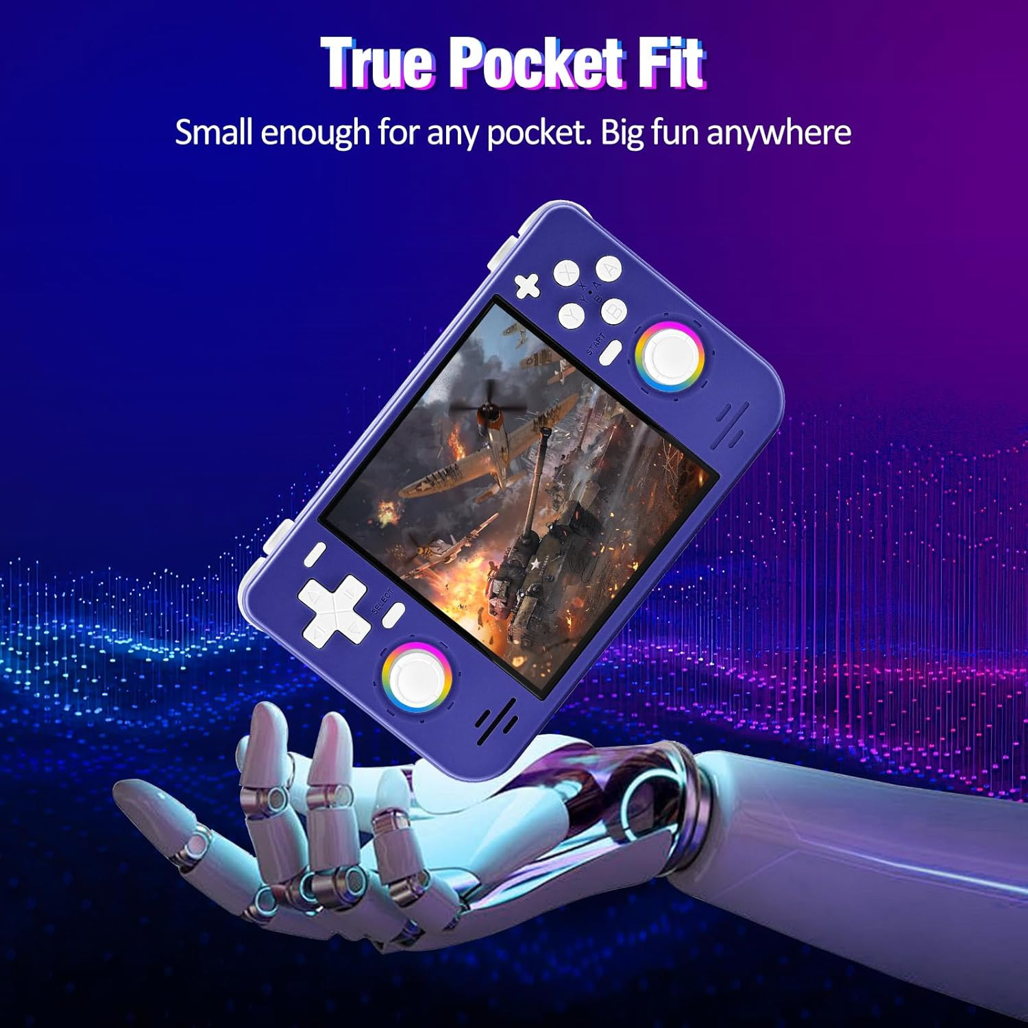 RF40H Handheld Game Console, 4.0″ Retro Gaming Console Preloaded 20,000+ Classic