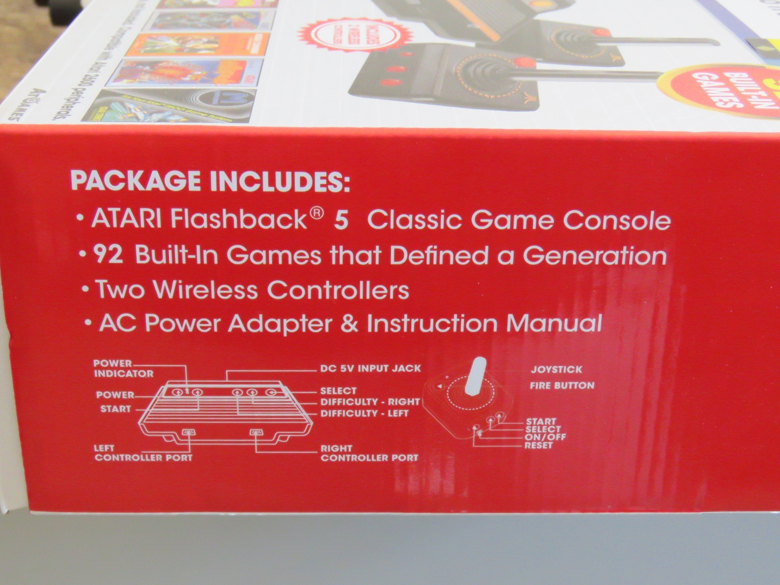 ATARI FLASHBACK 5 CLASSIC GAME CONSOLE COLLECTORS EDITION NEW
