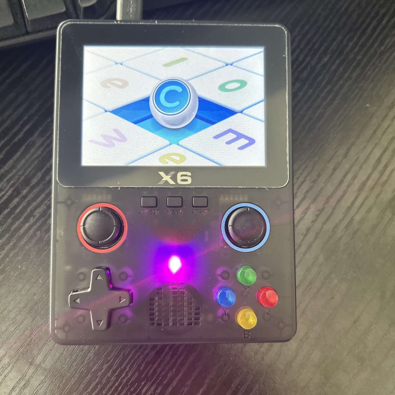 Retro Handheld Game Console-Model X6-Dual Joystick-640 Res & 480 Pix-3.5″ screen