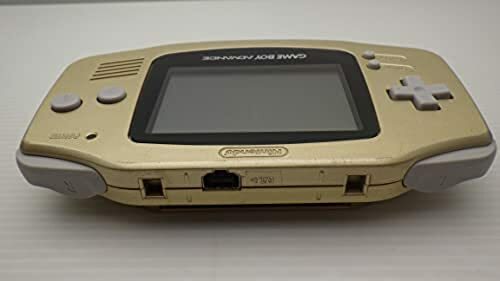Nintendo Game Boy Advance GBA Gold Handheld Console Japan “Excellent”