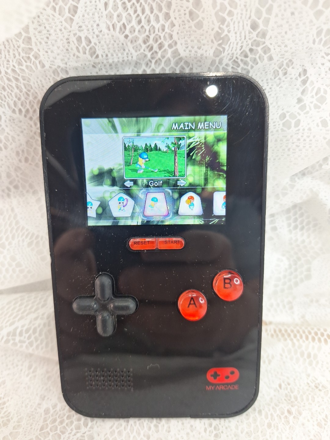 My Arcade Go Gamer Portable Built In Retro Games 16 Bit Handheld Games Play