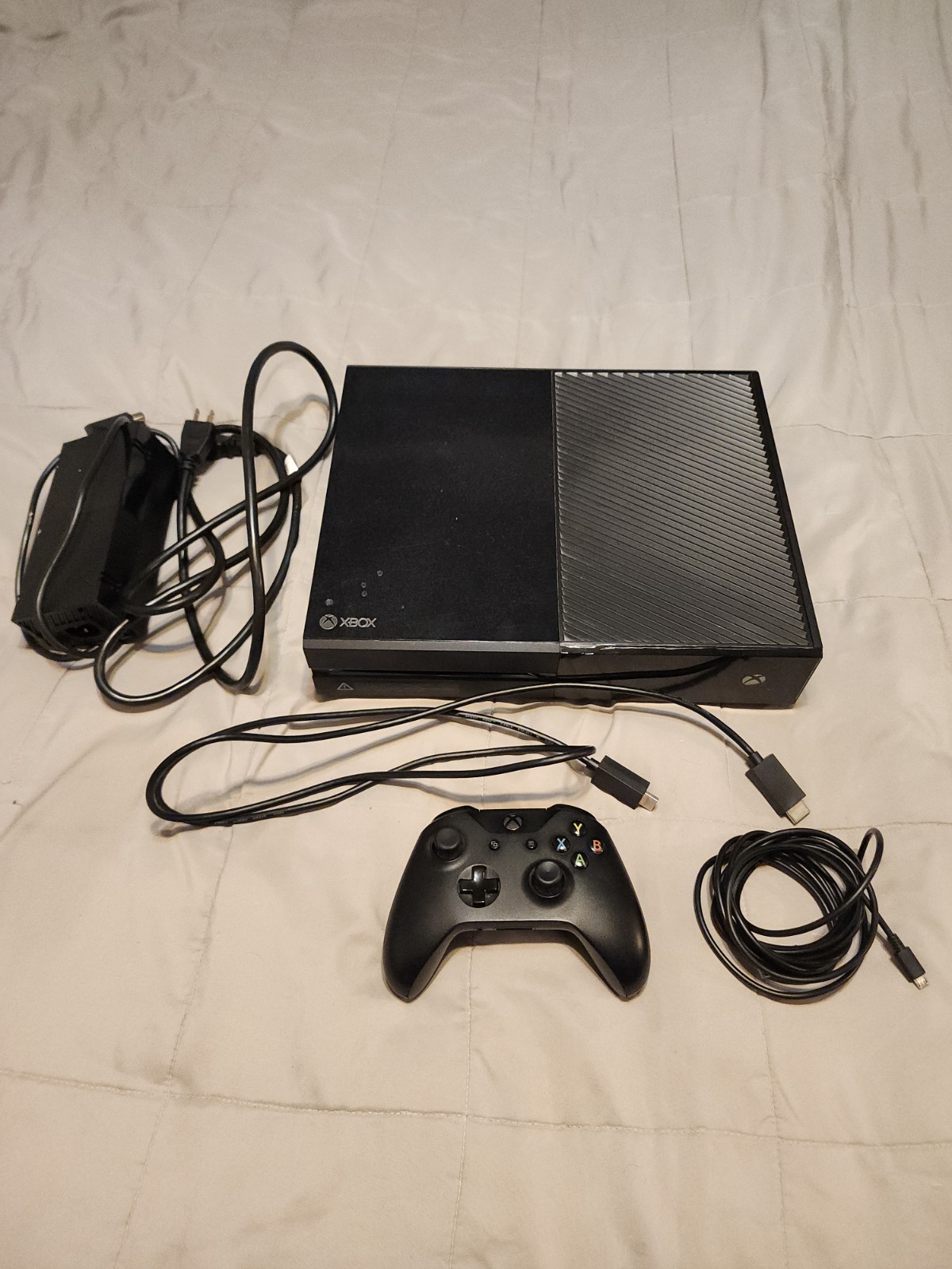Microsoft Xbox One 500GB Black Console, Controller Plug And Play, Works, Tested