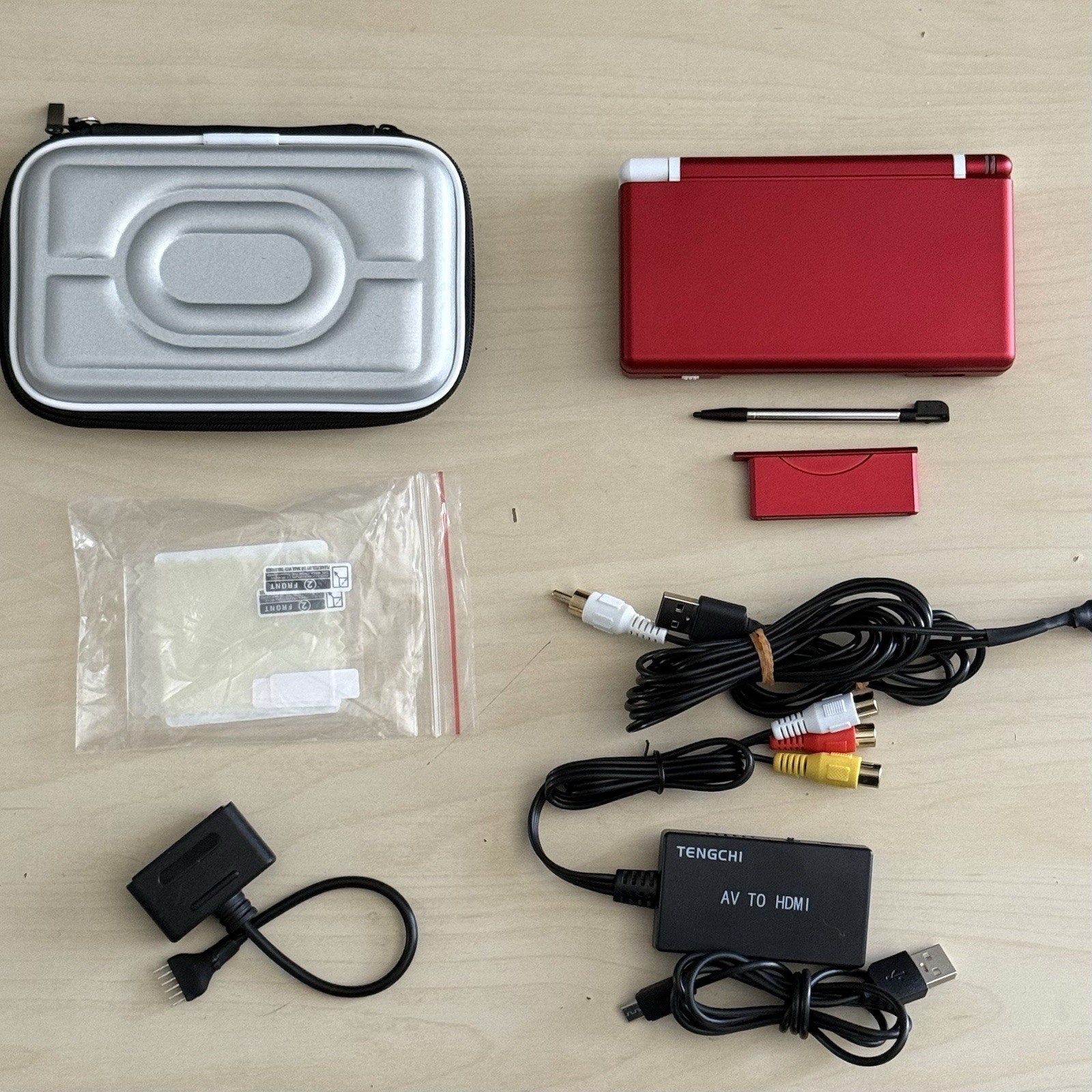 Custom DS Lite TV Out Bluetooth Audio DUAL IPS Controller Mod (READ DESC)