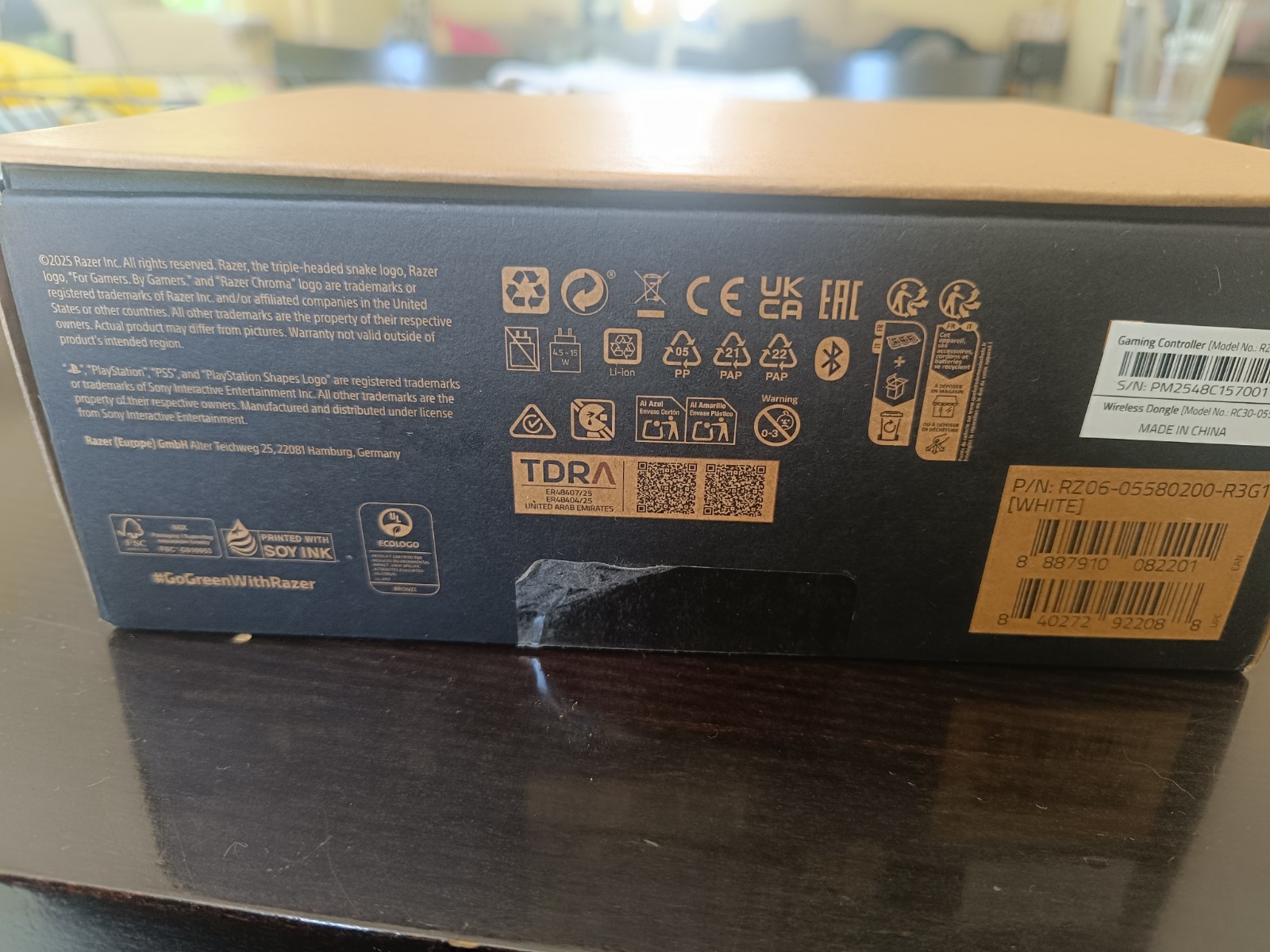 razer raiju v3 pro wireless controller