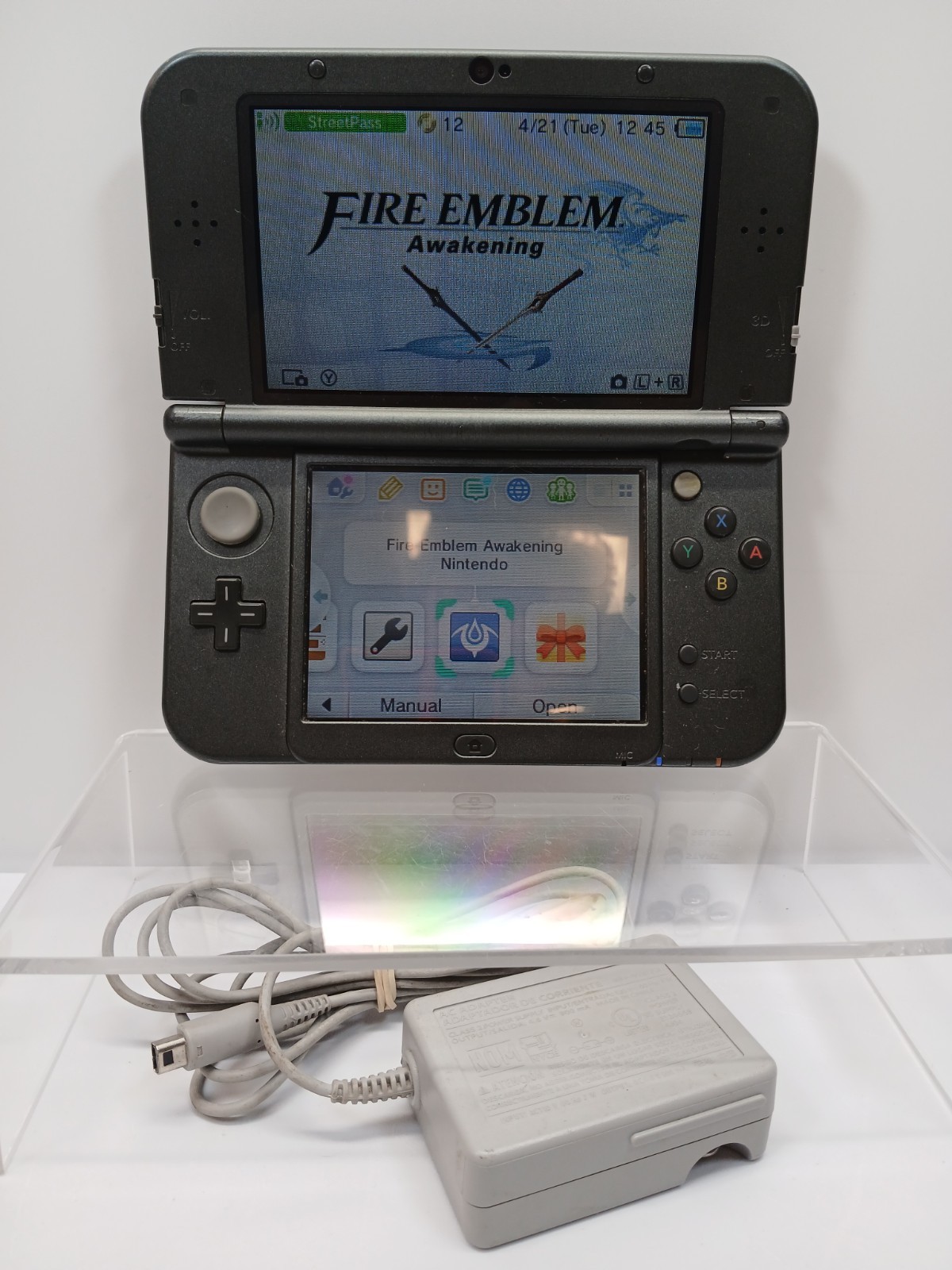Nintendo New 3DS XL RED 001 Handheld Gaming System – Black
