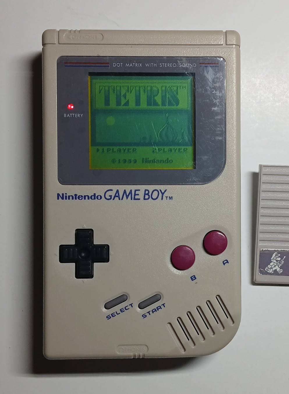 Nintendo Game Boy DMG-01 Gray original Cleaned Brand new lens slight yellowing