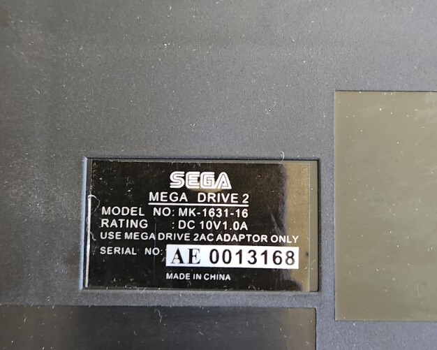 Sega Mega Drive 2 16 BIT Super 368 In 1 Console System Built-in Games UK Plug