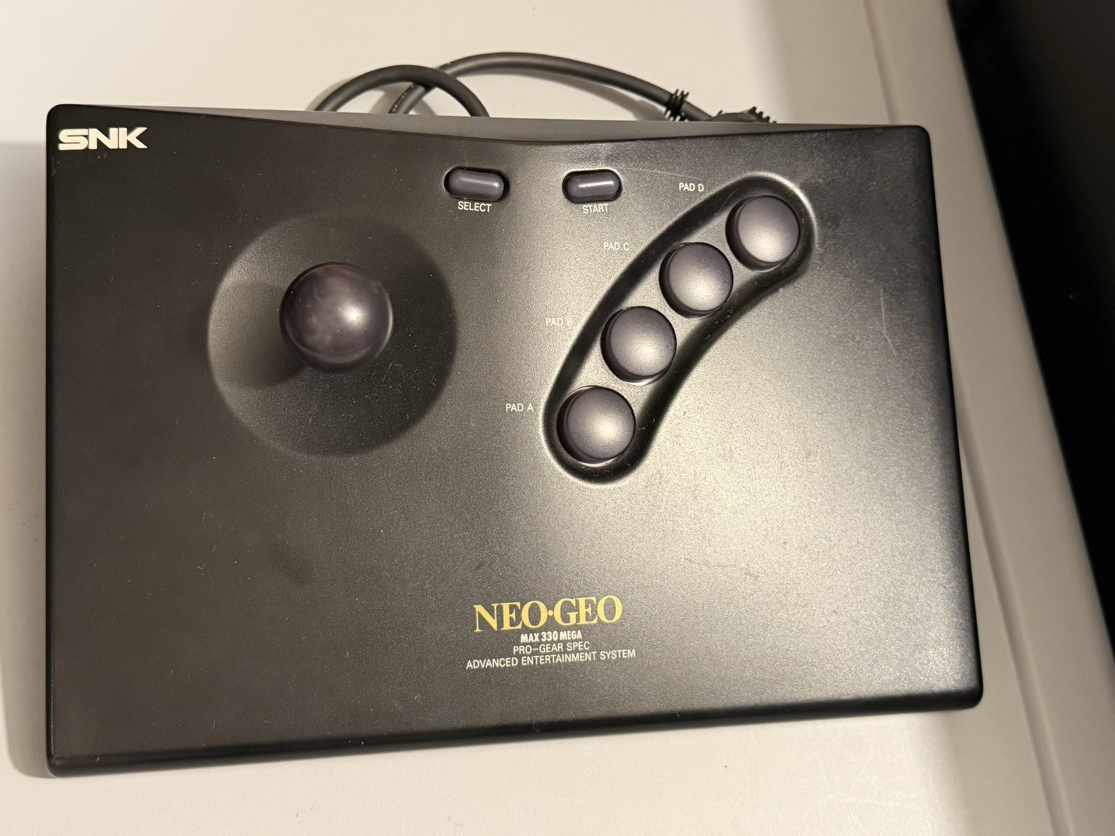 Neo Geo AES US Gold System Console SNK Please Read Low Serial