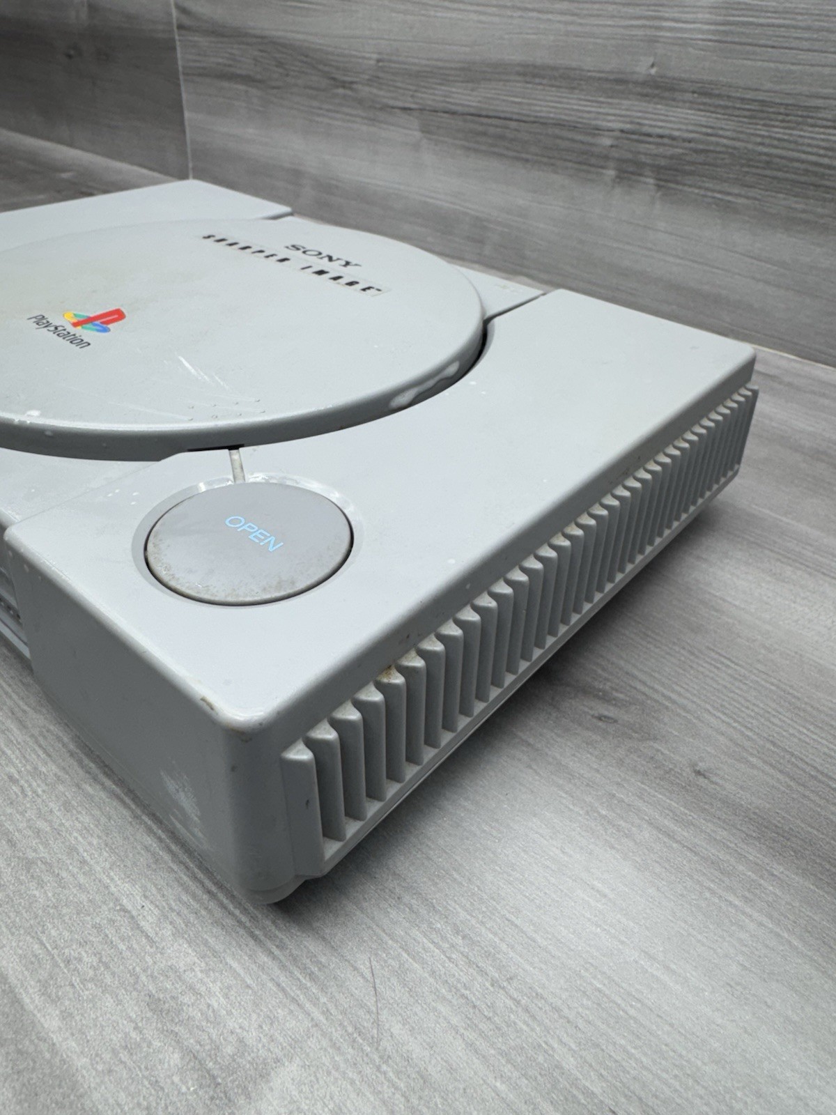 Sony PlayStation 1 PS1 Video Game Console – Gray SCPH-7501 Console & AV Cables