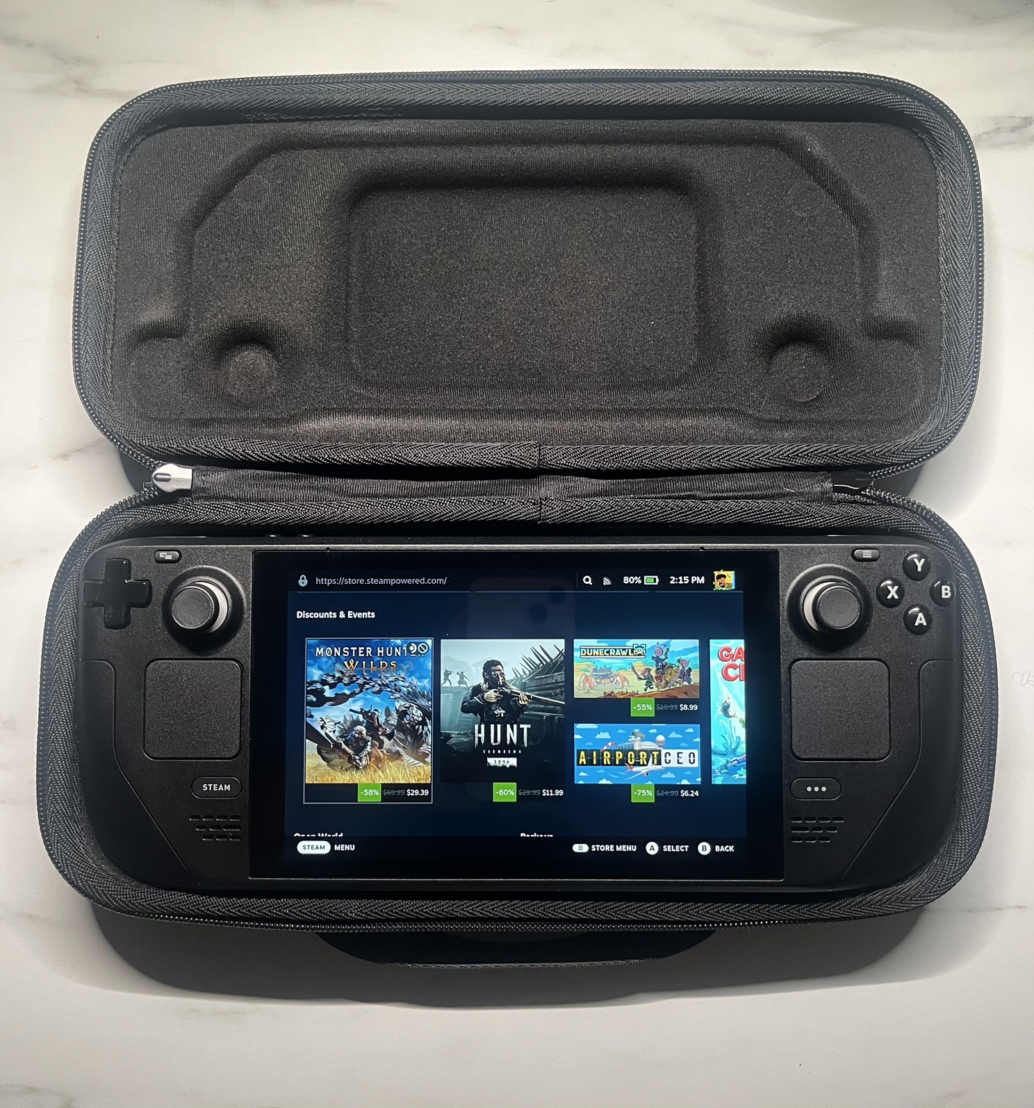 Valve Steam Deck 64GB Handheld System