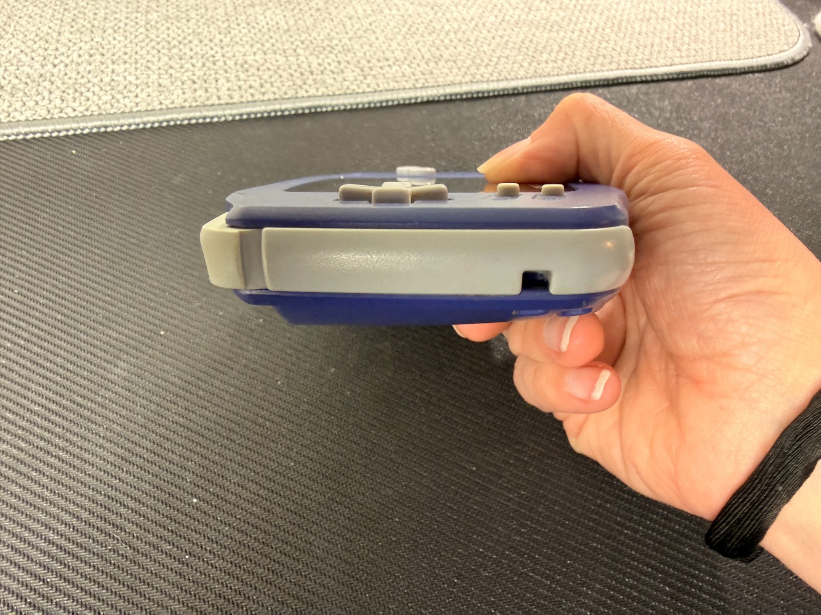 Nintendo Game Boy Advance GBA AGB-001 – Indigo Purple – See Video