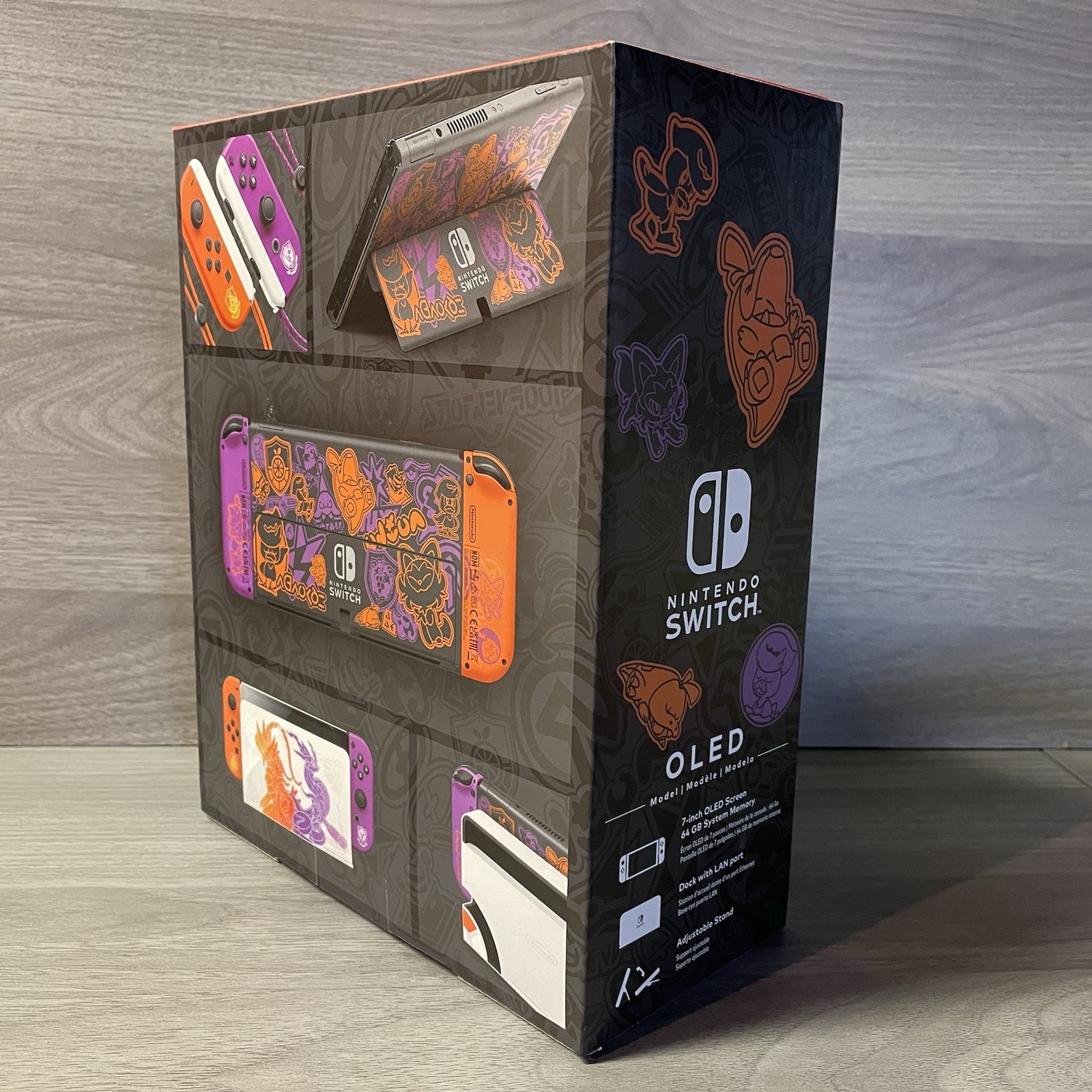 Nintendo Switch Console Pokemon Scarlet and Violet Edition OLED US Edition