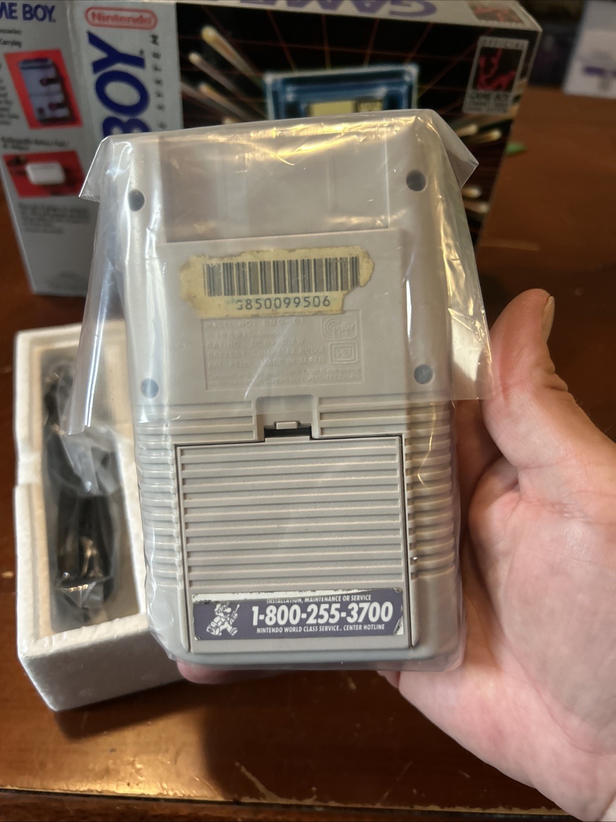 Nintendo Game Boy Launch Edition Handheld System – Gray