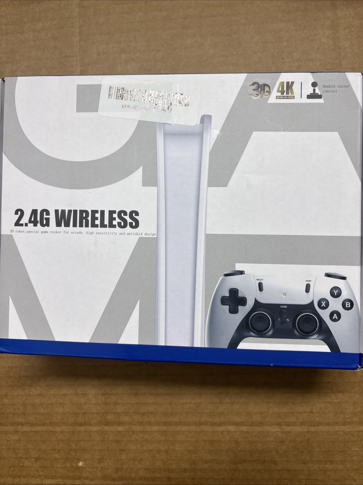 GameStick 2.4G Wireless Home Console White 3D Rocker High Sensitivity Antiskid