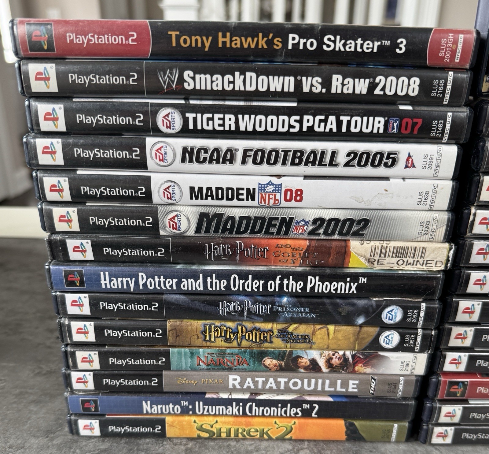 PS2 Slim Bundle – Console+Controller+8MB Card+OEM Cables+ 40+ Games L@@K + READ