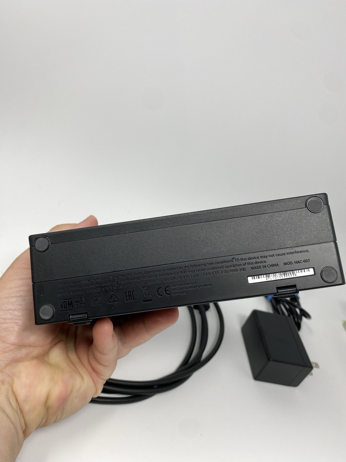 Nintendo Switch Dock and Console, No Joy Cons Tested Authentic Power And HDMI