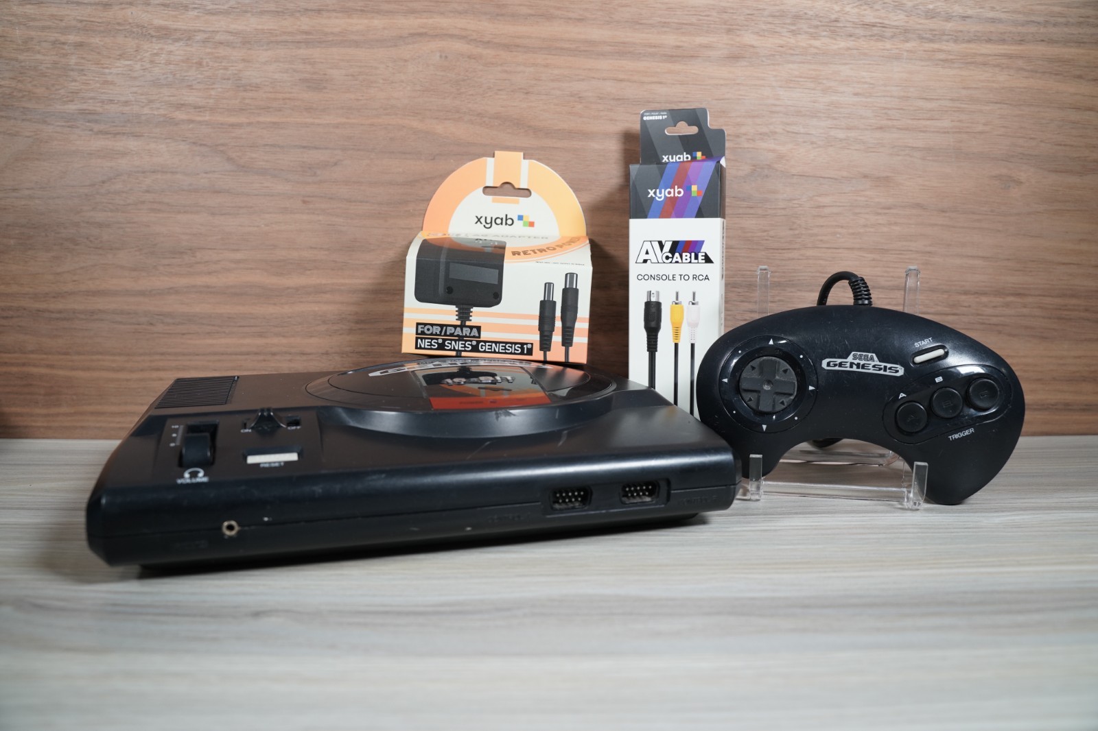 Sega Genesis Model 1601 Gen 1 Console System Bundle – Tested and Works