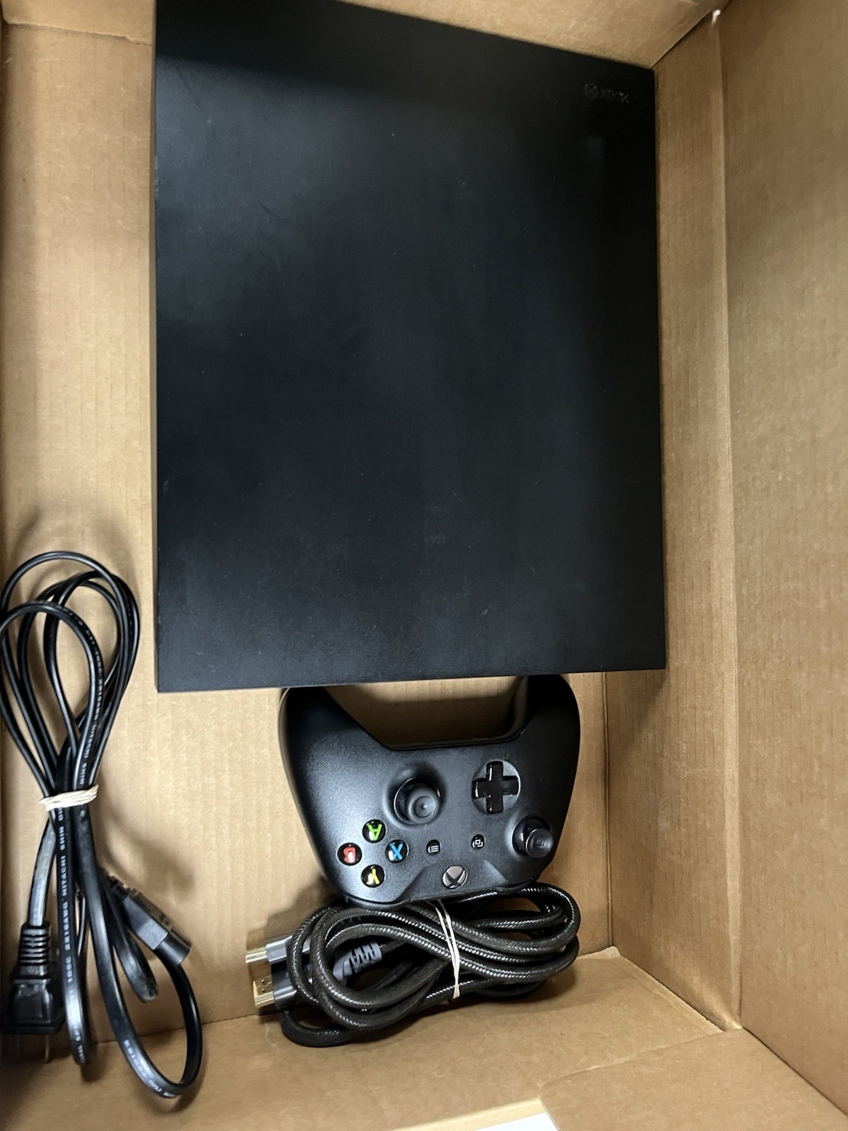 Microsoft Xbox One X 1TB Game Console w/ Controller, Cables