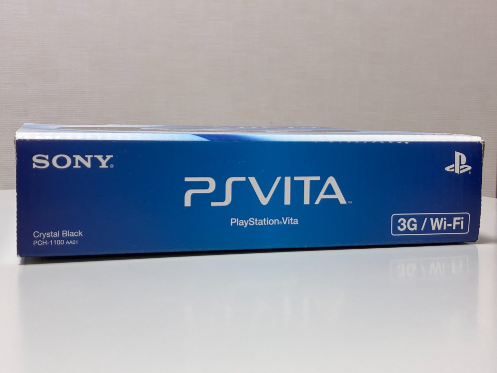 Factory Sealed PS Vita PlayStation OLED Crystal Black PCH-1100 Console W/Box