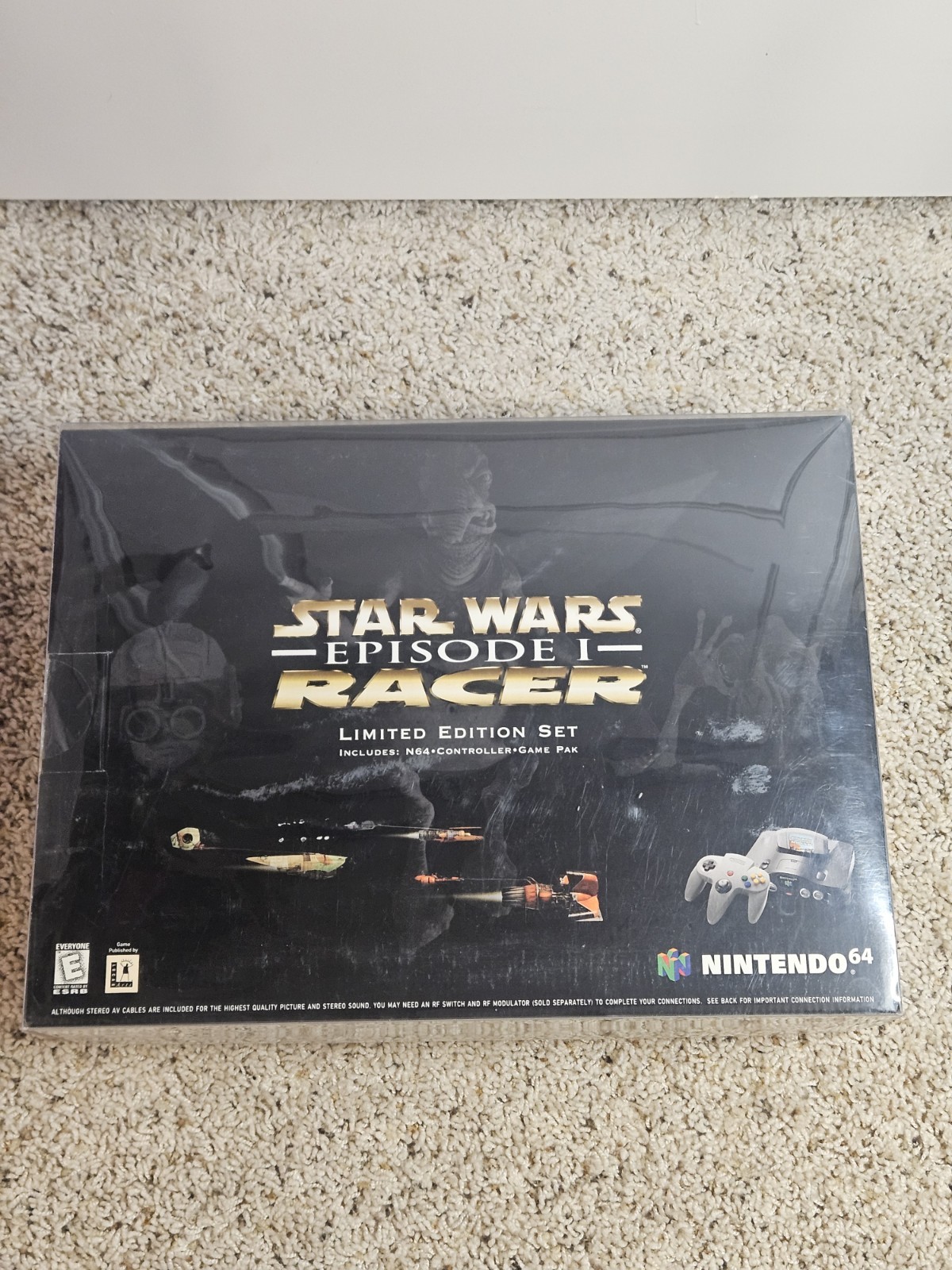 Nintendo 64 Console STAR WARS Episode 1 RACER Limited Edition Set CIB Tested