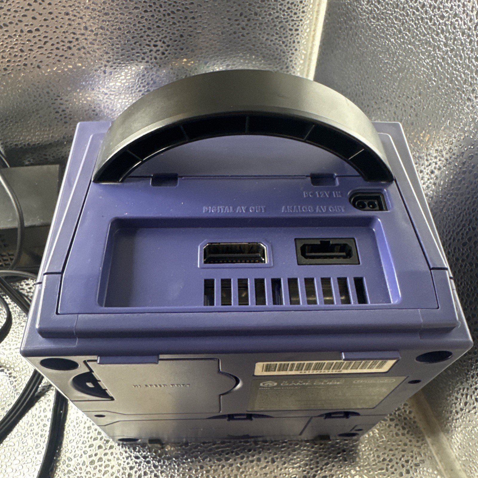 Nintendo GameCube Home Console – Indigo with Controller and Cords Tested!
