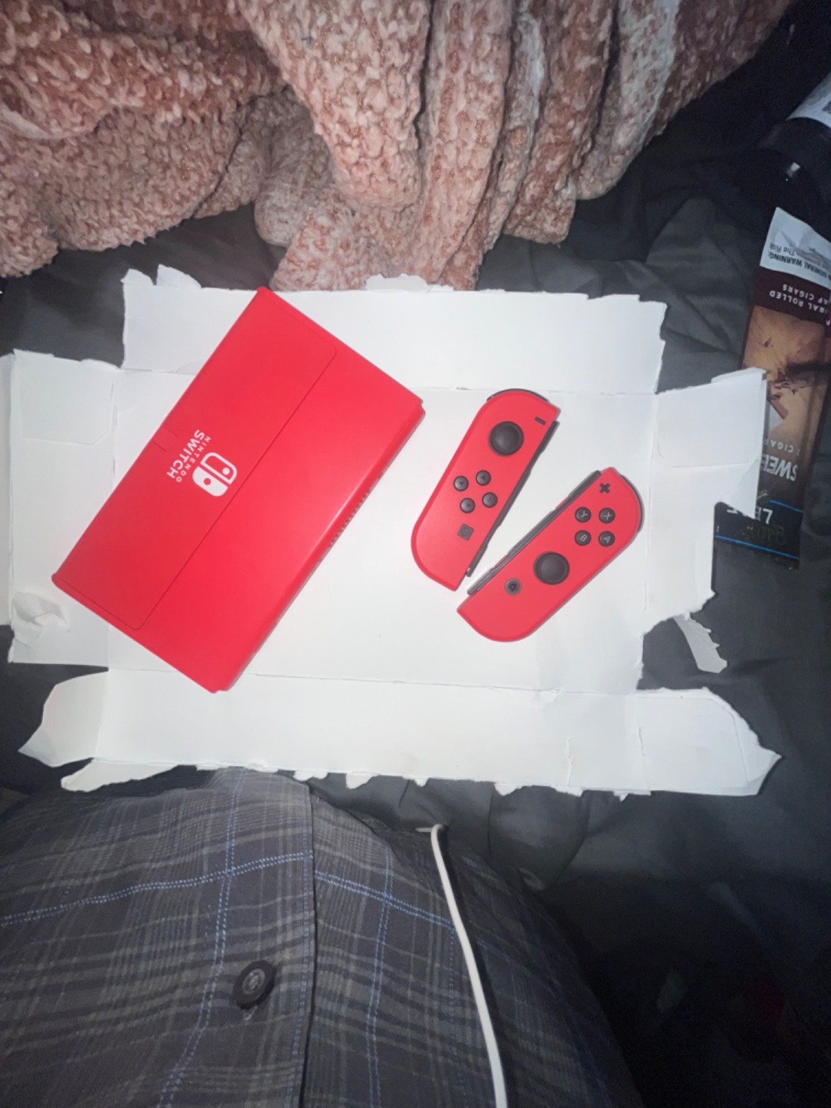 Nintendo Switch (OLED Model) HEG-001 Mario Red Edition 64GB Console