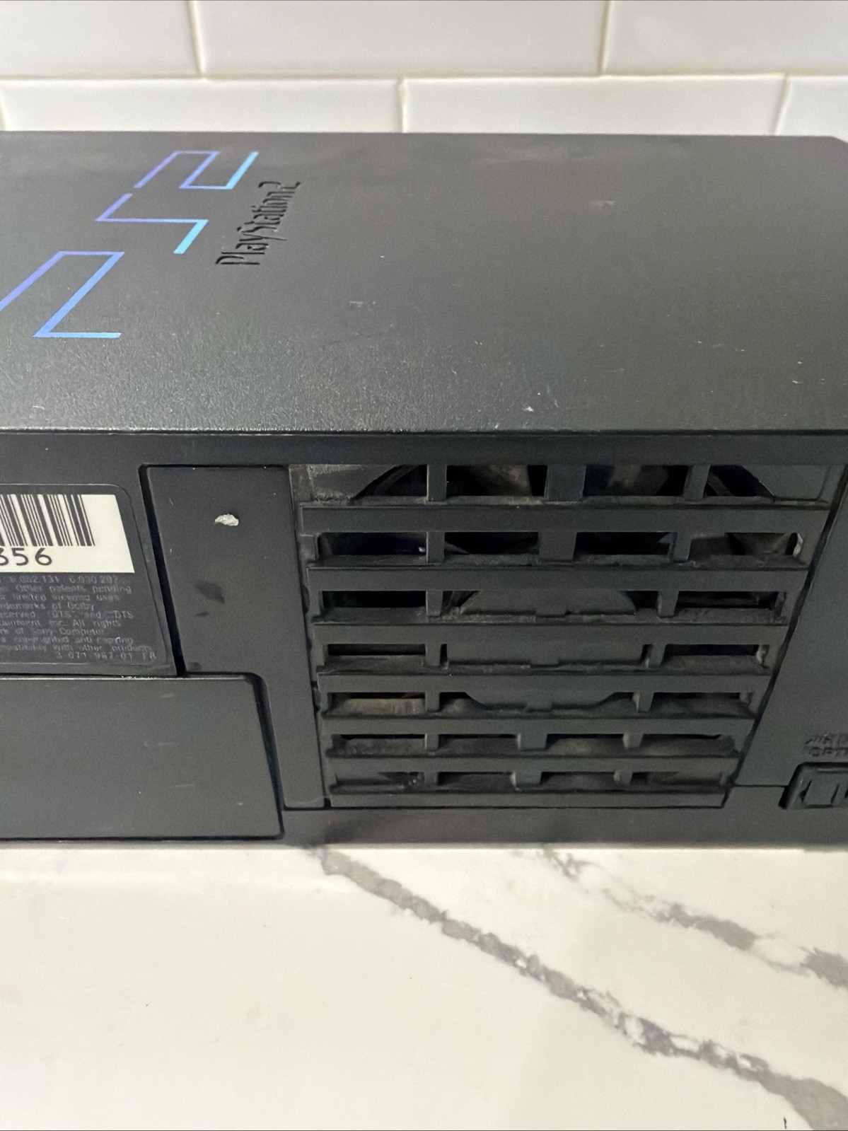 PlayStation 2 PS2 Phat/Fat Console Tested (SCPH-30001) Missing Tray Door