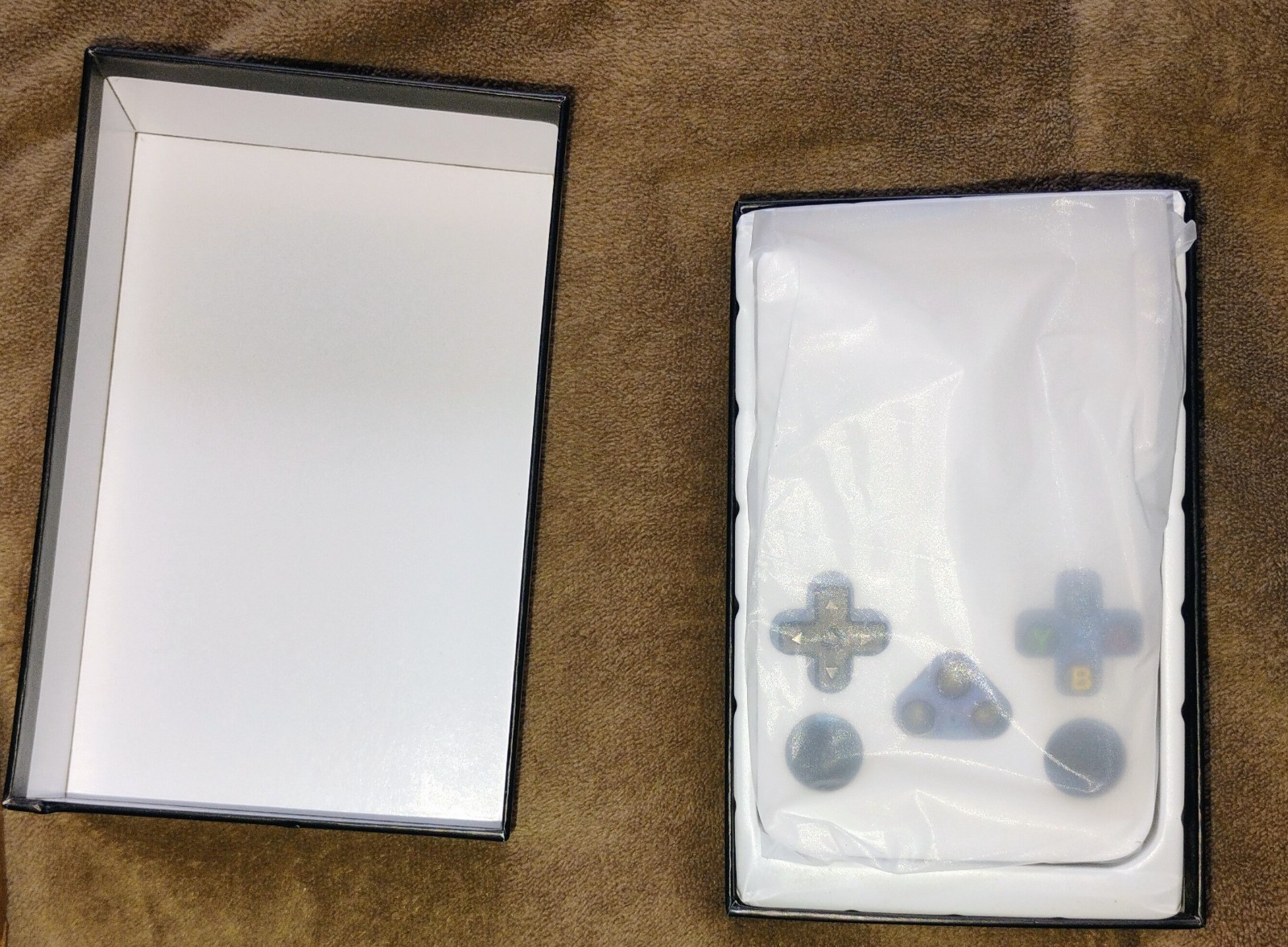 RS36 Game Console 3.5 Inch Screen Crystal Blue 128GB 2100+ Games *OPEN BOX*