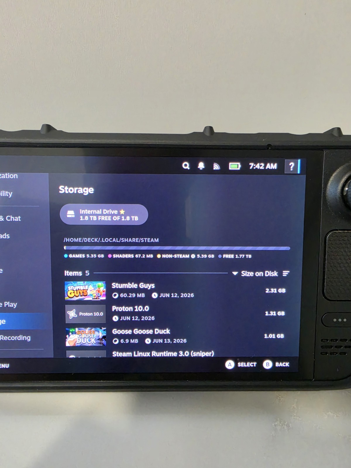 Valve Steam Deck OLED 2TB + Accessories – EXCELLENT CONDITION